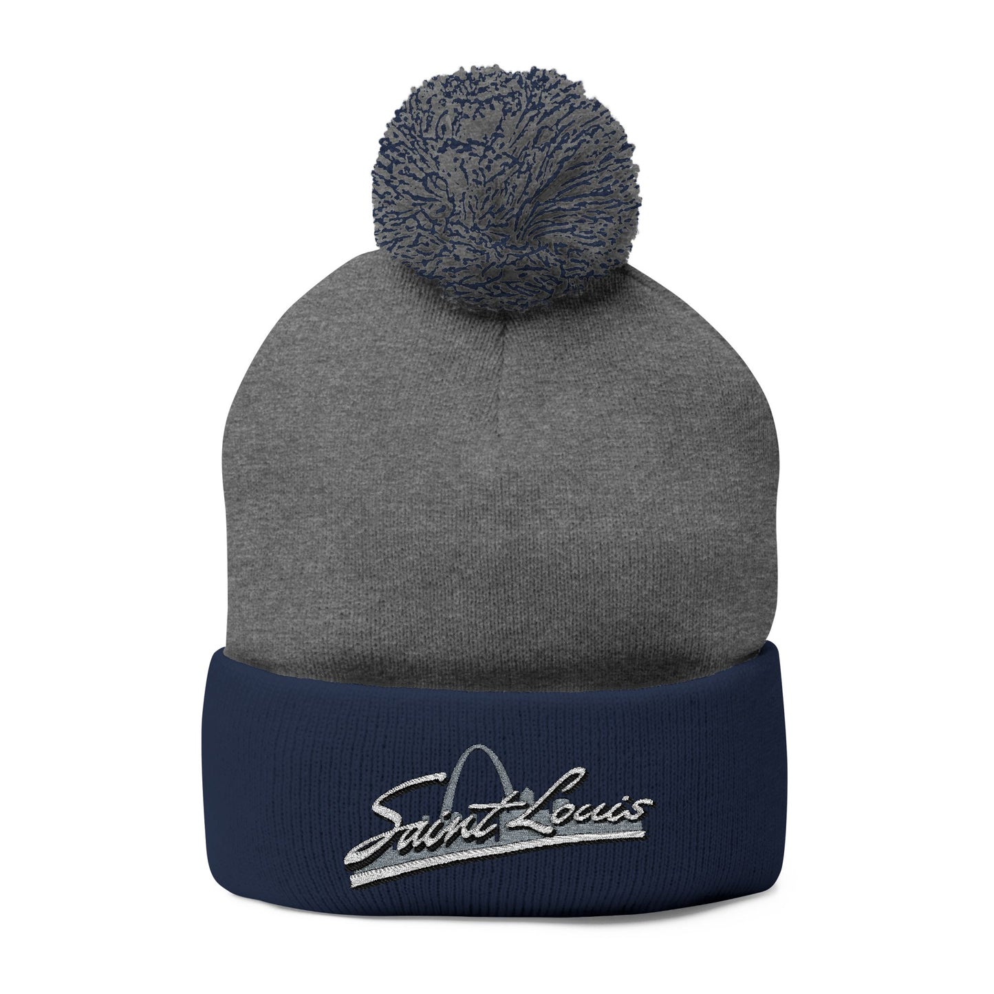 Knit Cap - Saint Louis Embroidered Design