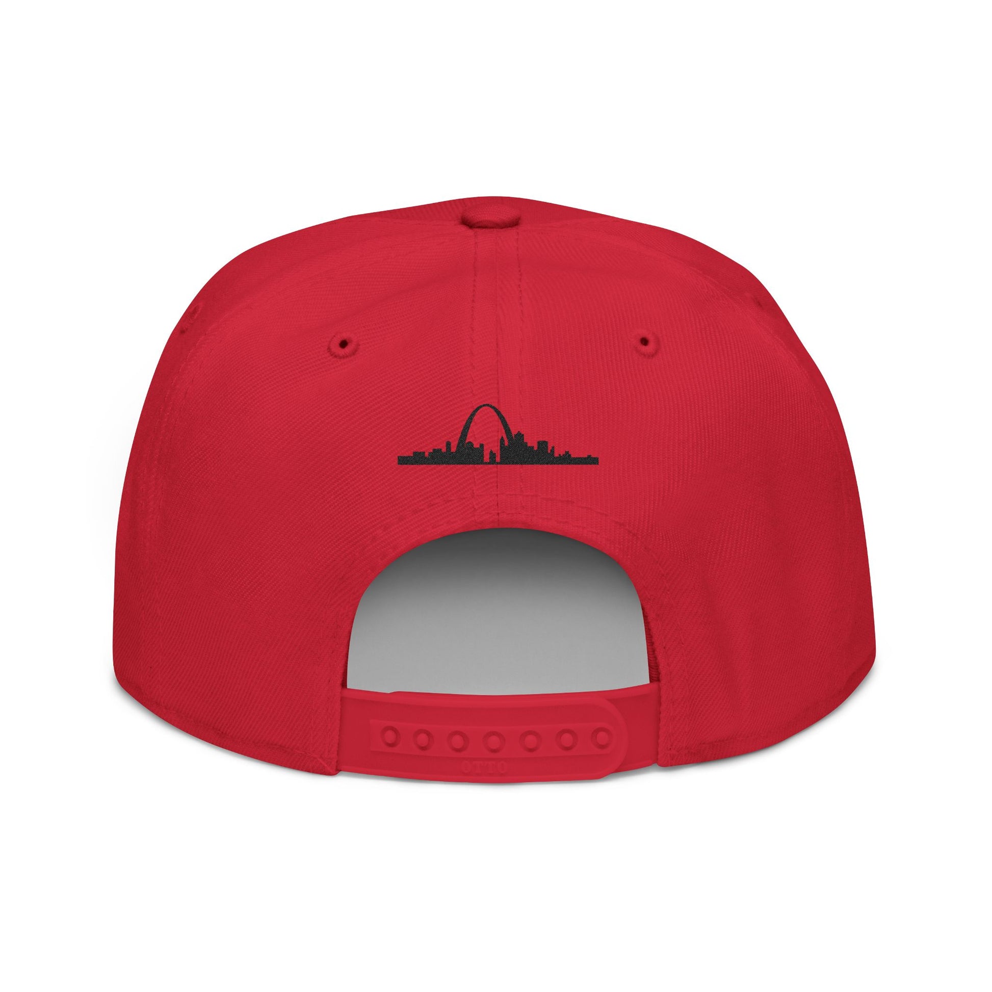 Embroidered Snapback-Full Front Saint Louis Logo Printify