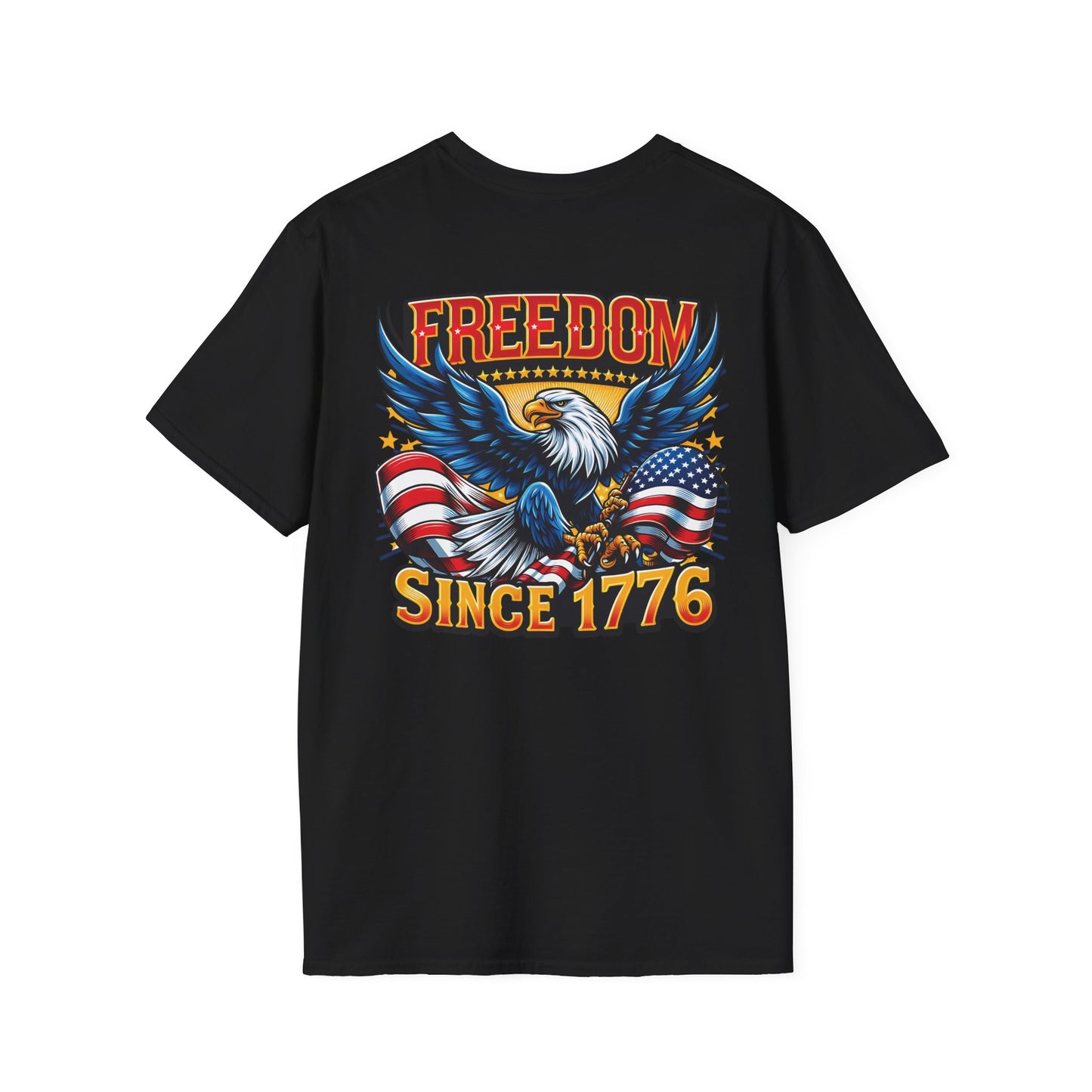 Freedom Since 1776 Graphic Tee Printify