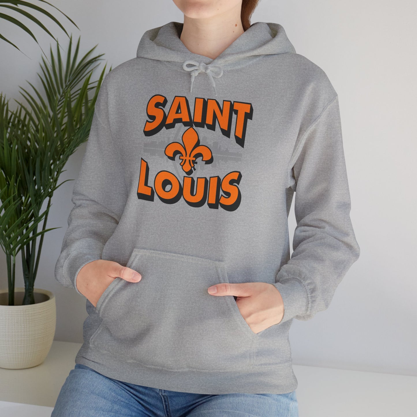Saint Louis Graphic Hoodie — City Skyline Saint Louis Hoodie