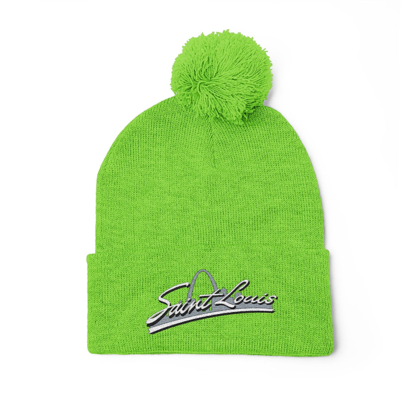 Knit Cap - Saint Louis Embroidered Design
