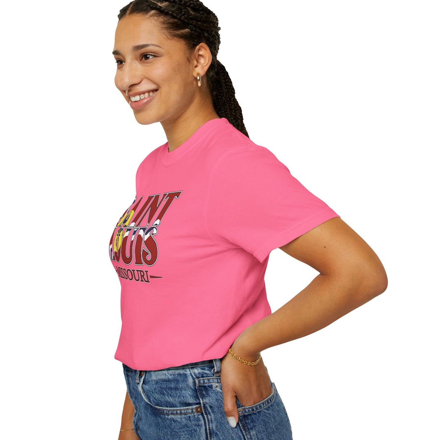Saint Louis Missouri T-Shirt — Vintage St. Louis Flag Graphic Tee