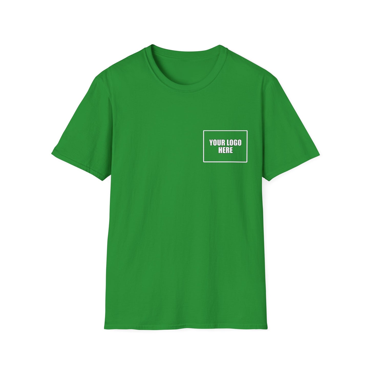 Custom Front Pocket Logo Work T-Shirt