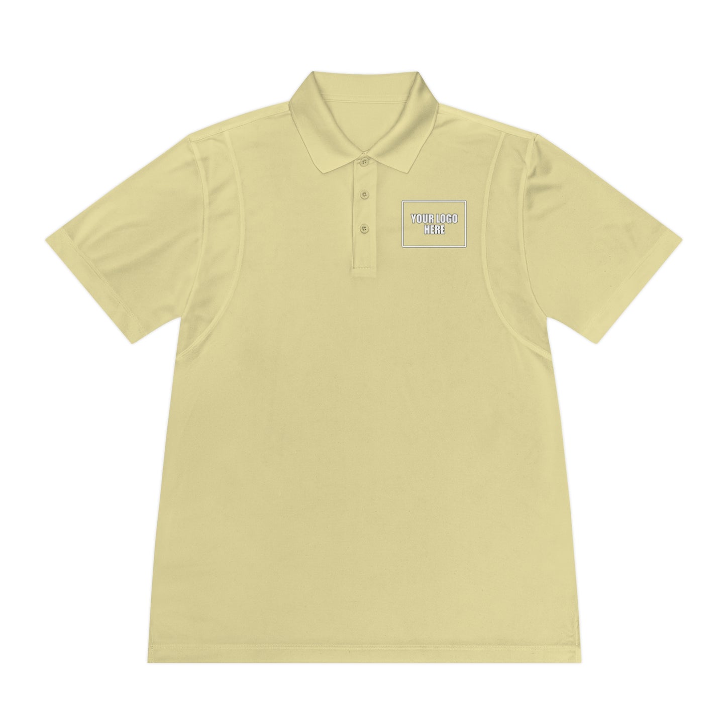 Customizable Sport Polo Work Shirt with Front Pocket Logo