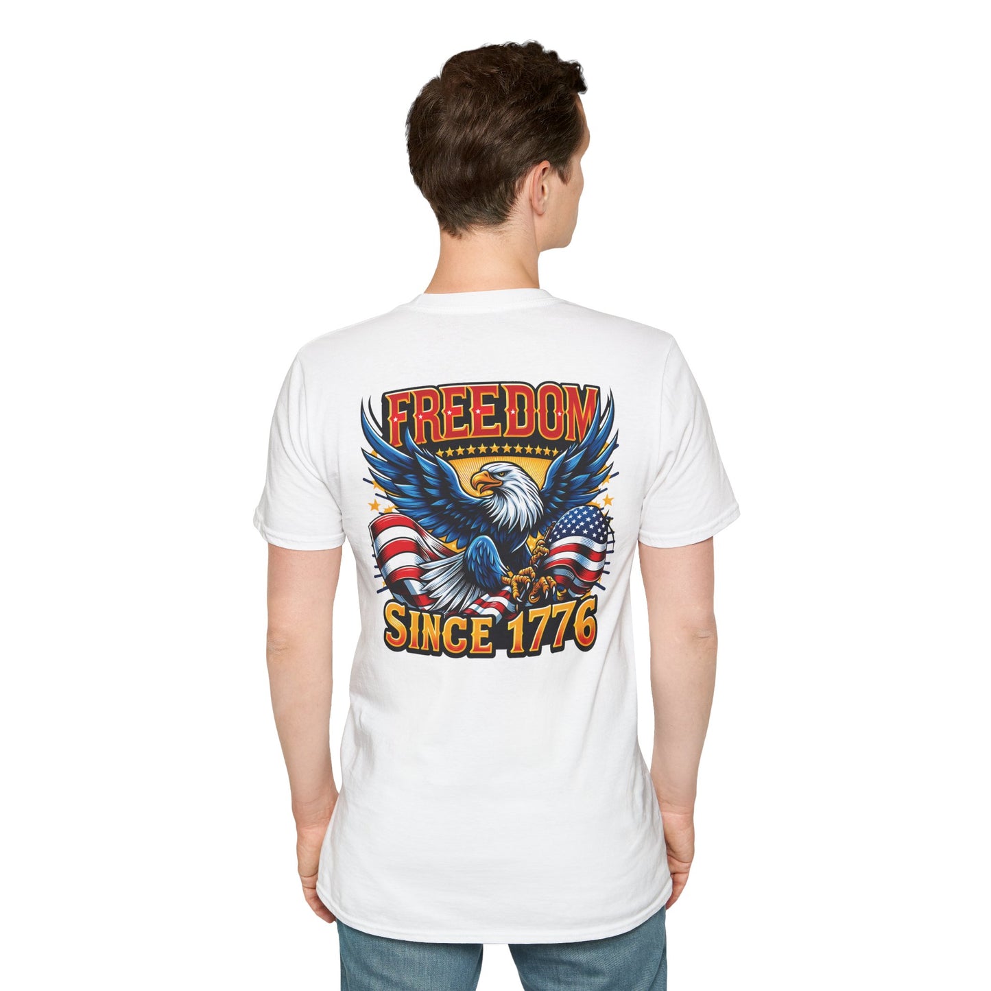 Freedom Since 1776 Graphic Tee Printify