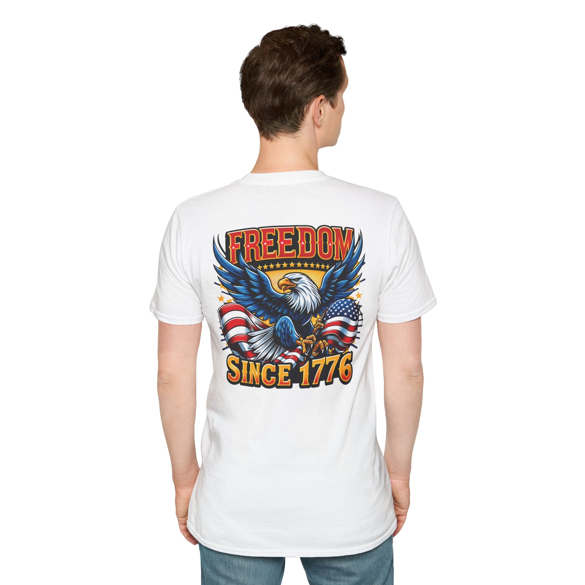 Freedom Since 1776 Graphic Tee Printify
