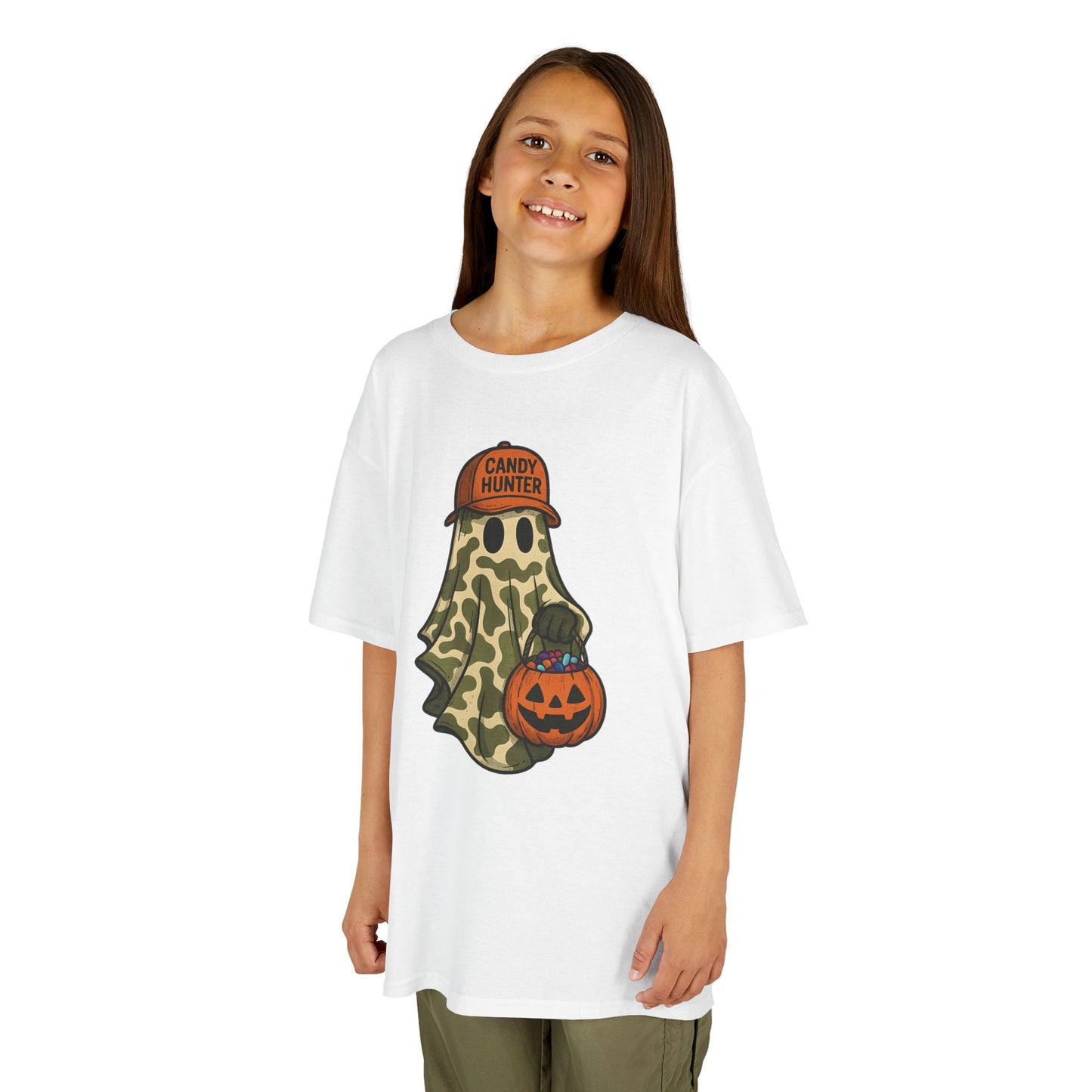 Kids Tee - Camo Ghost Graphic