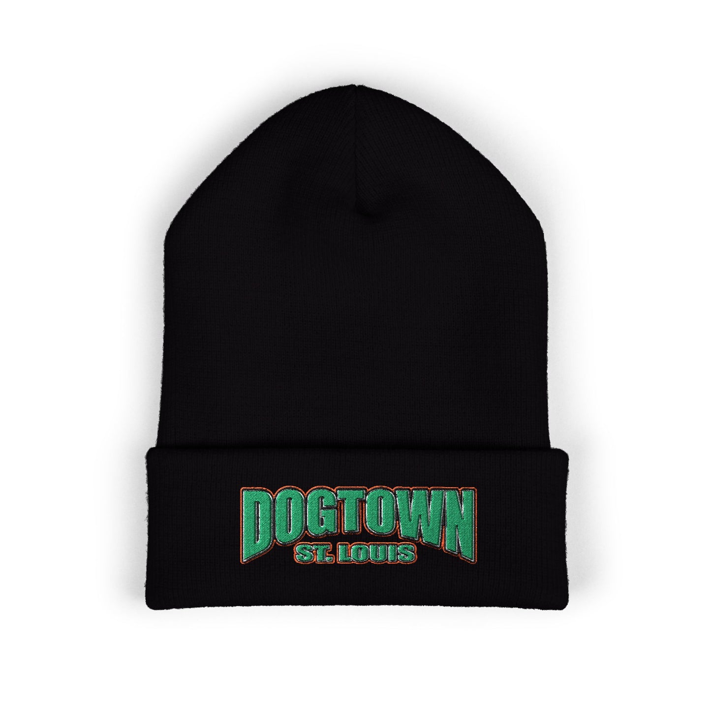 Beanie - Classic Cuffed Beanie Dogtown Saint Louis Design