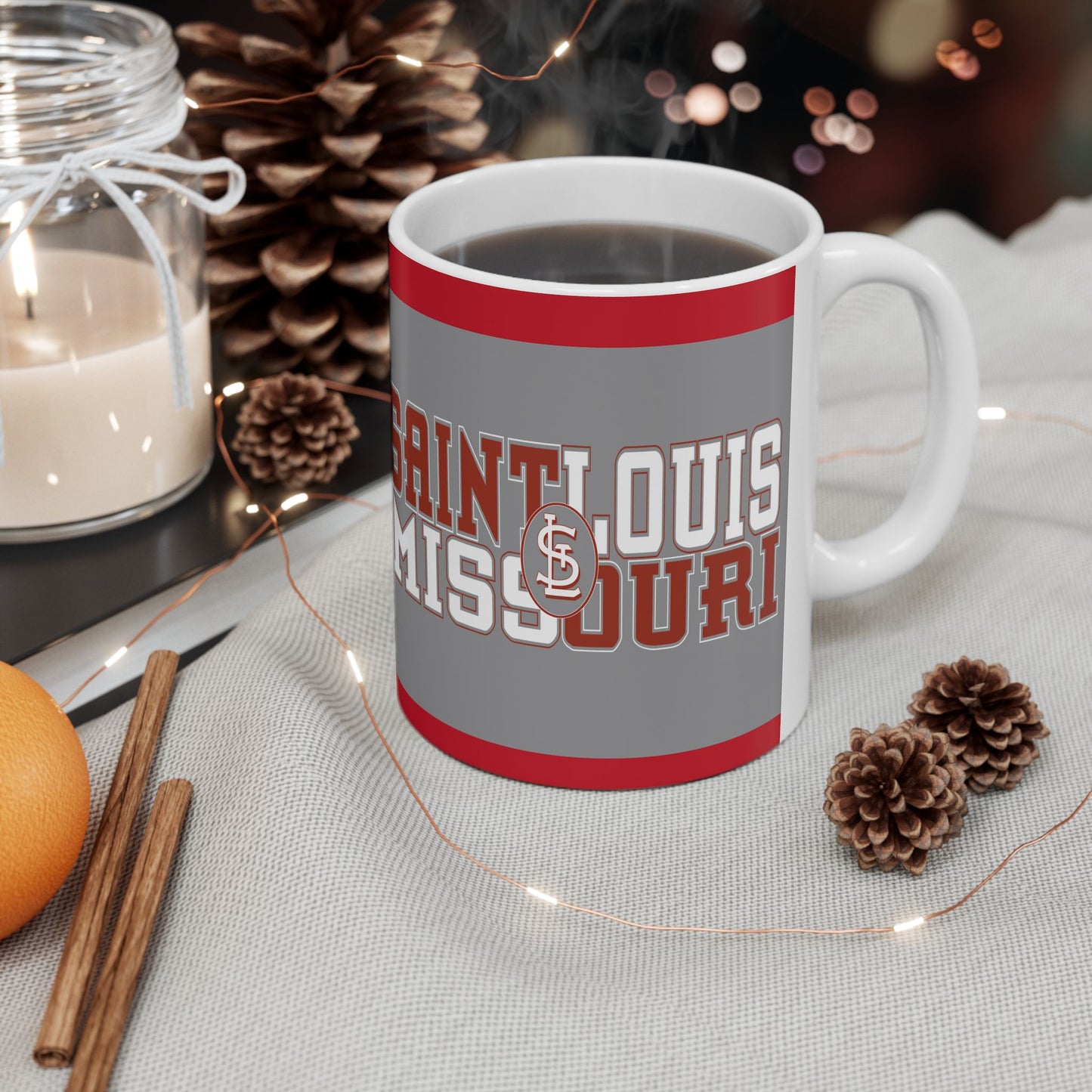 Ceramic Mug Saint Louis Missouri Design