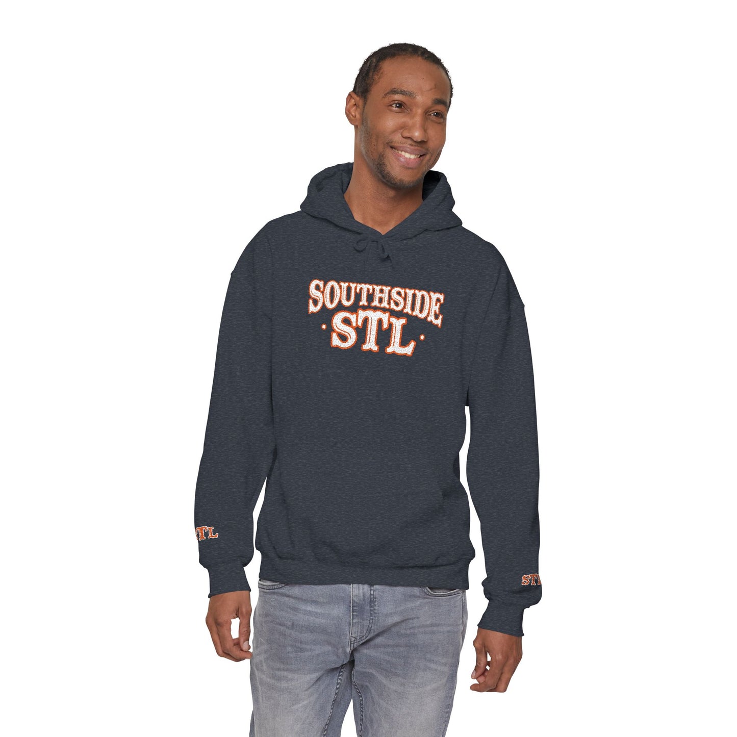 Embroidered Hoodie - Southside STL Design Printify