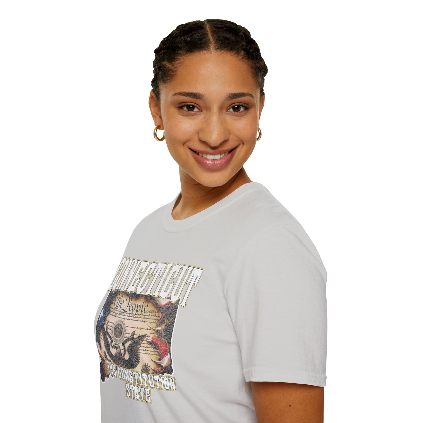 Connecticut The Constitution State Unisex Soft style T-Shirt