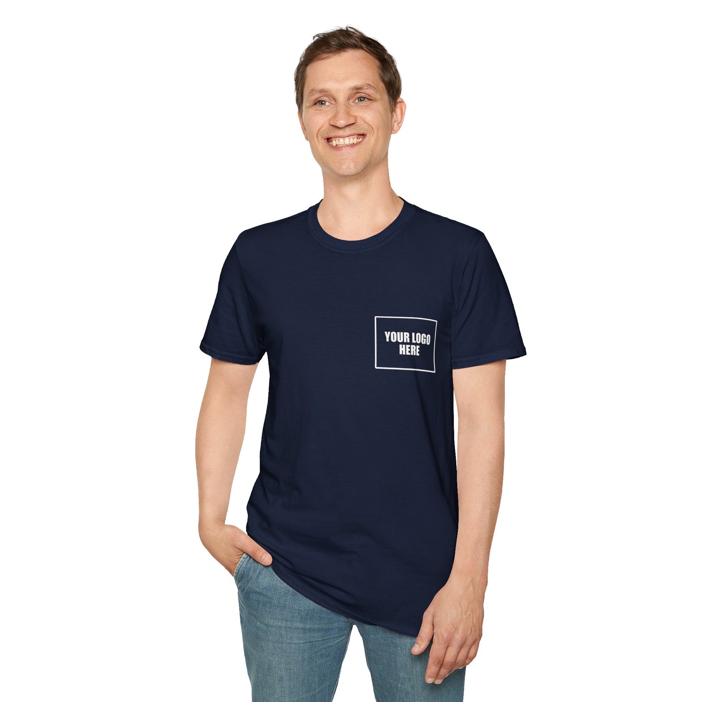 Copy of Custom Front Pocket Logo Work T-Shirt