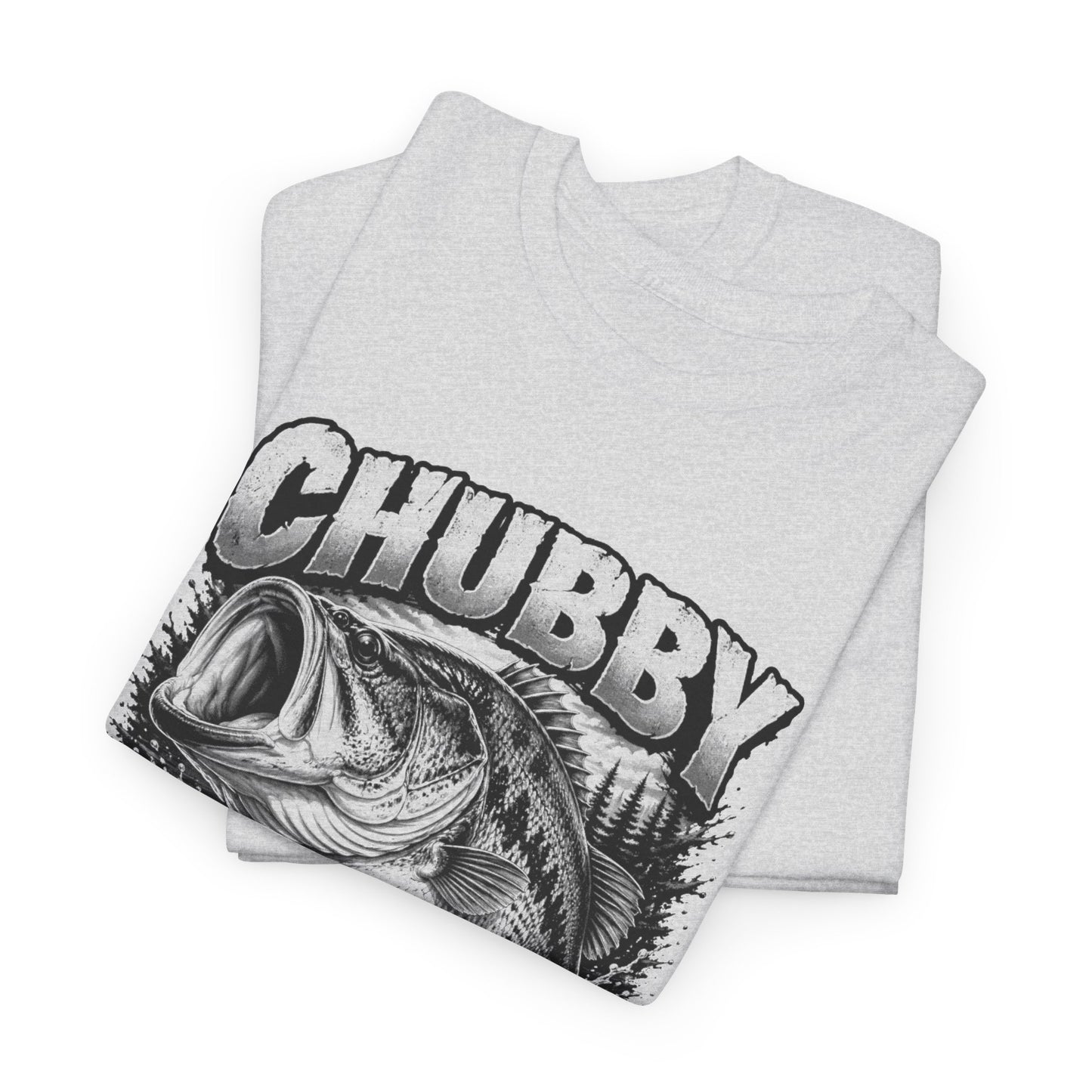 Fishing T-Shirt — "Chubby Chaser" Bass Graphic Tee