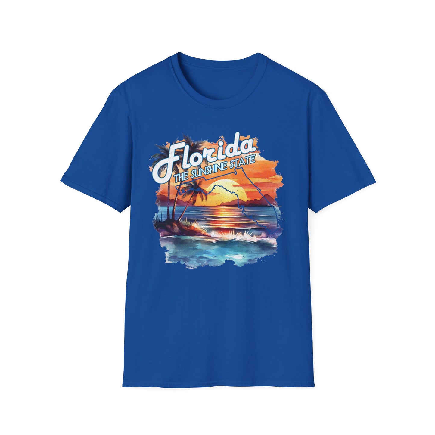 Florida Sunshine State T-Shirt - Unisex Softstyle