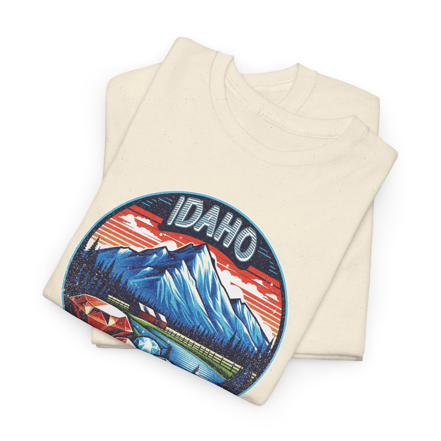 Idaho The Gem State Graphic Tee