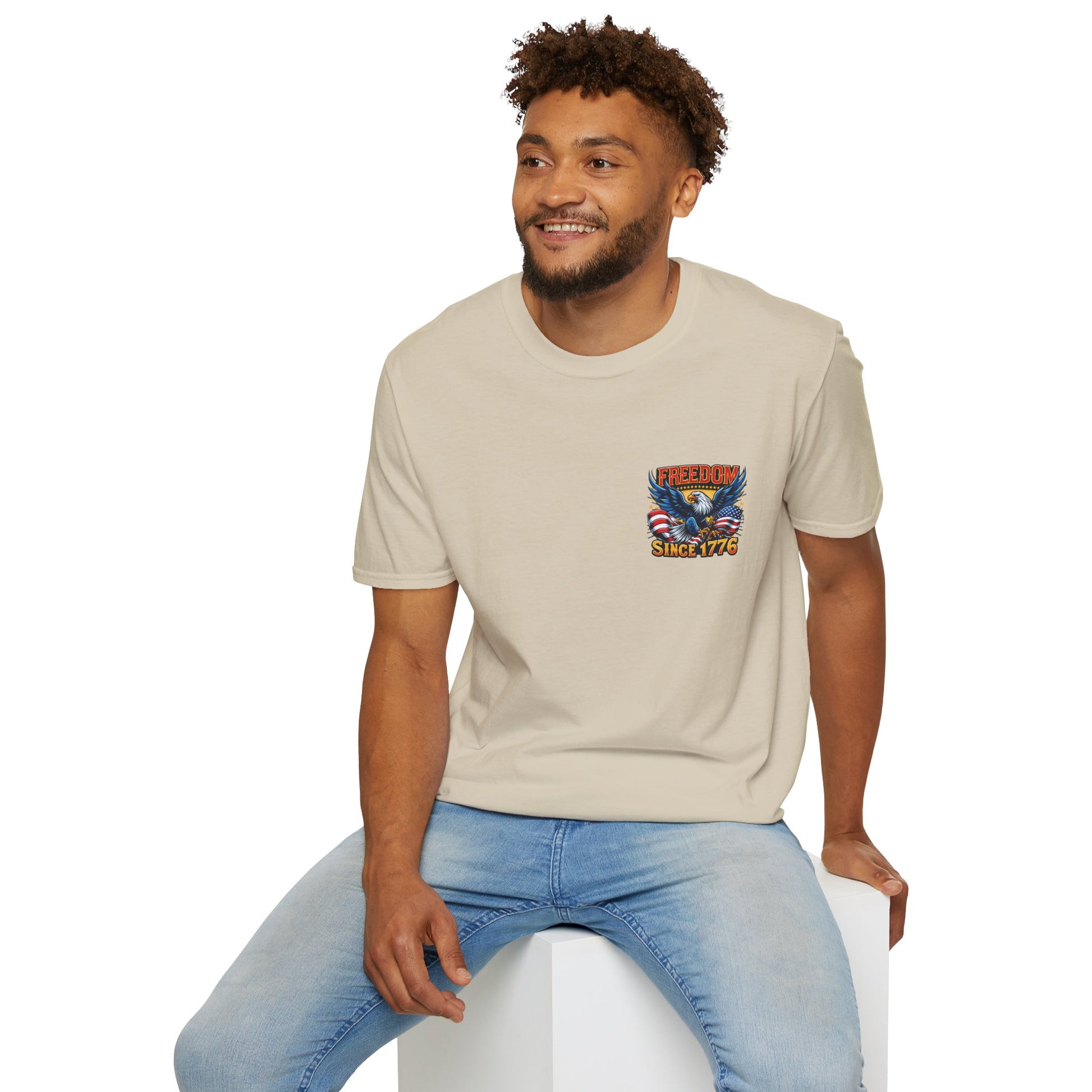 Freedom Since 1776 Graphic Tee Printify