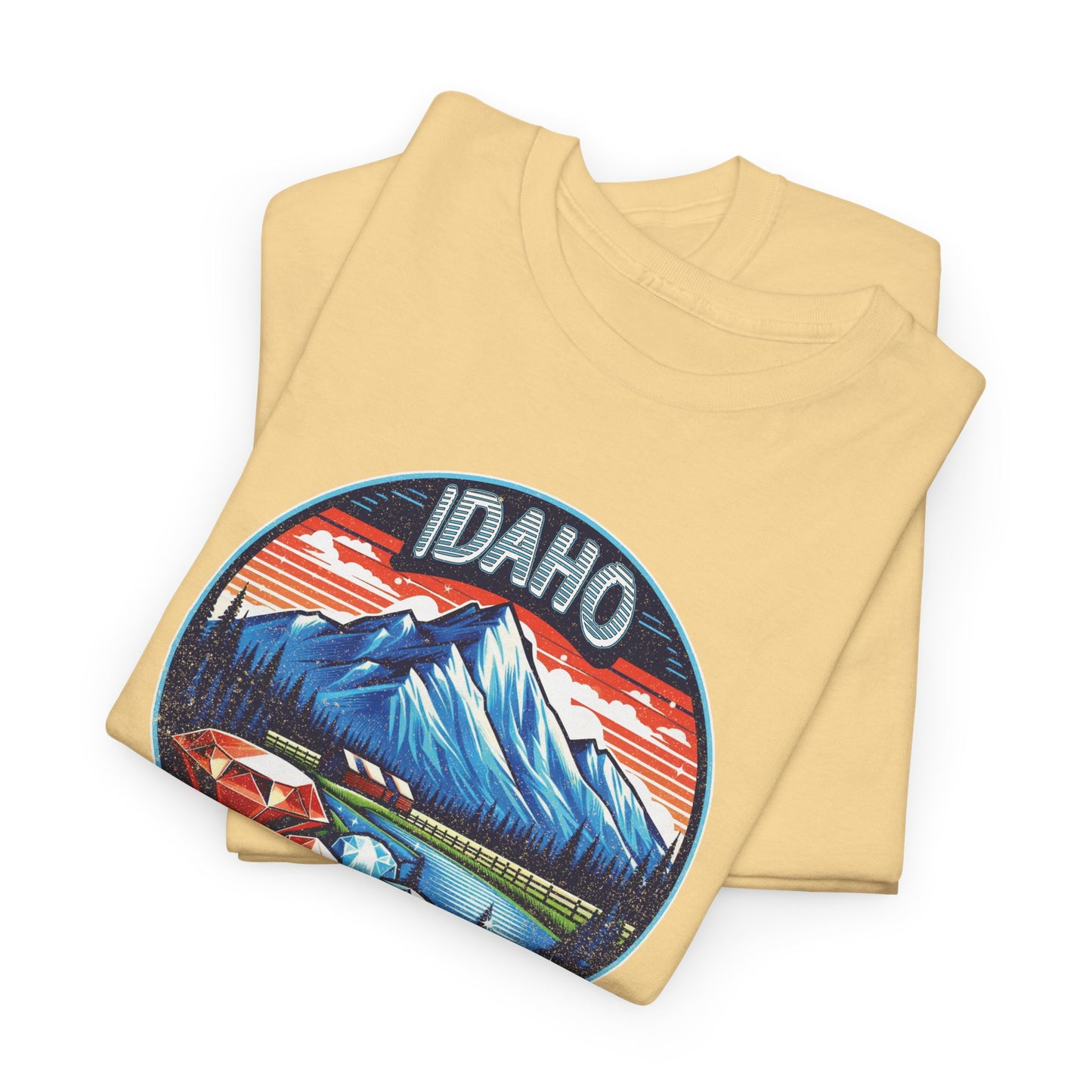 Idaho The Gem State Graphic Tee