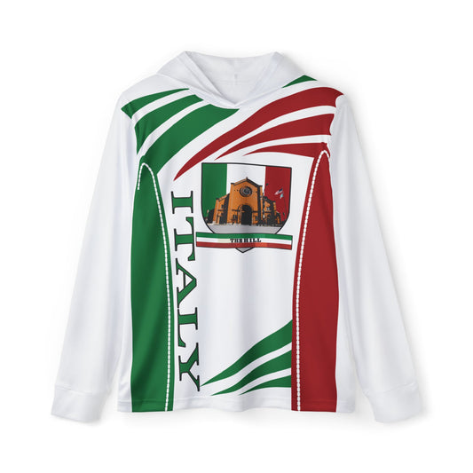 Italian Themed Men's Sports Warmup Hoodie (AOP)