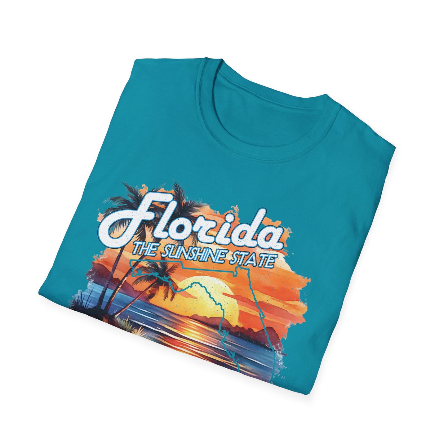 Florida Sunshine State T-Shirt - Unisex Softstyle
