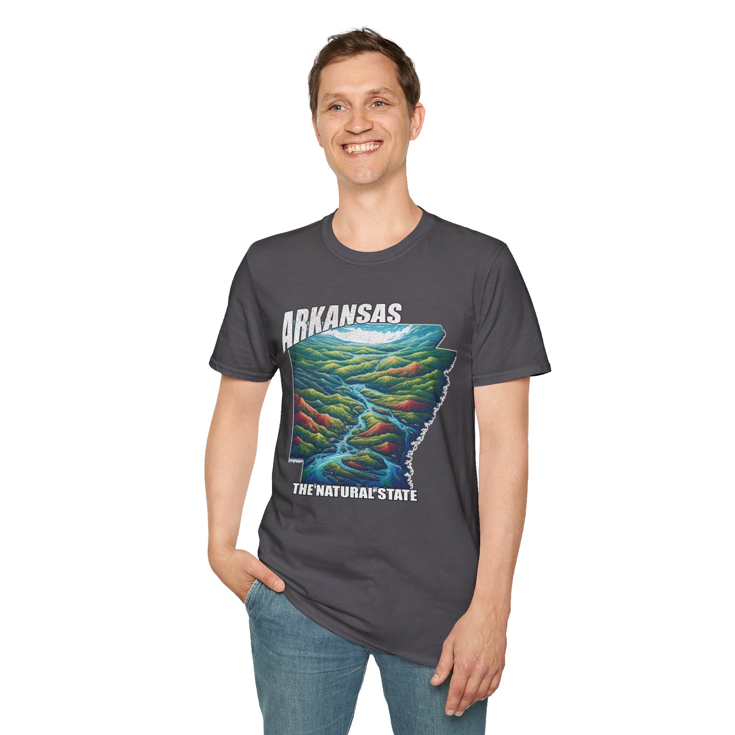 Arkansas The Natural State Graphic Tee