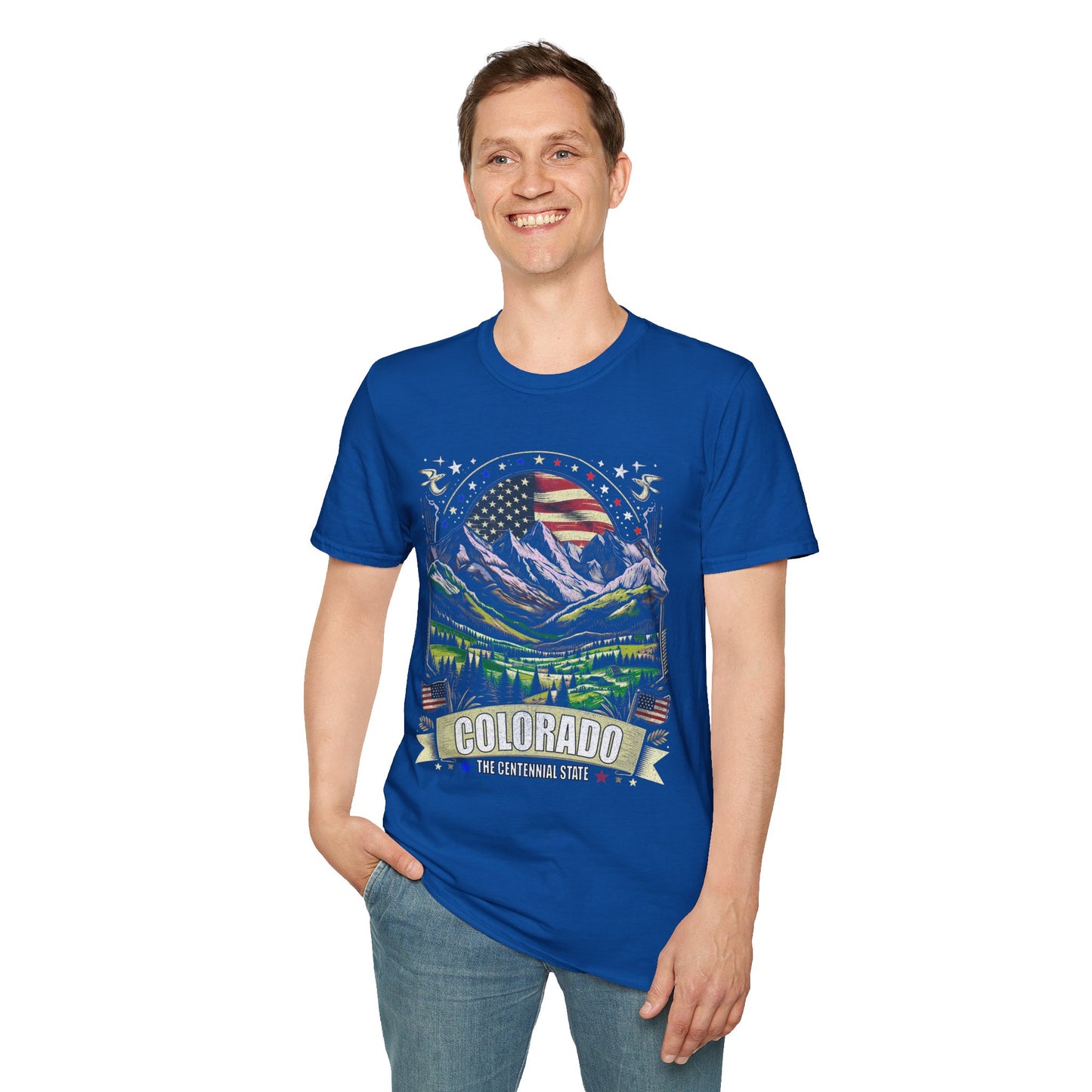 Colorado The Centennial State Graphic Tee