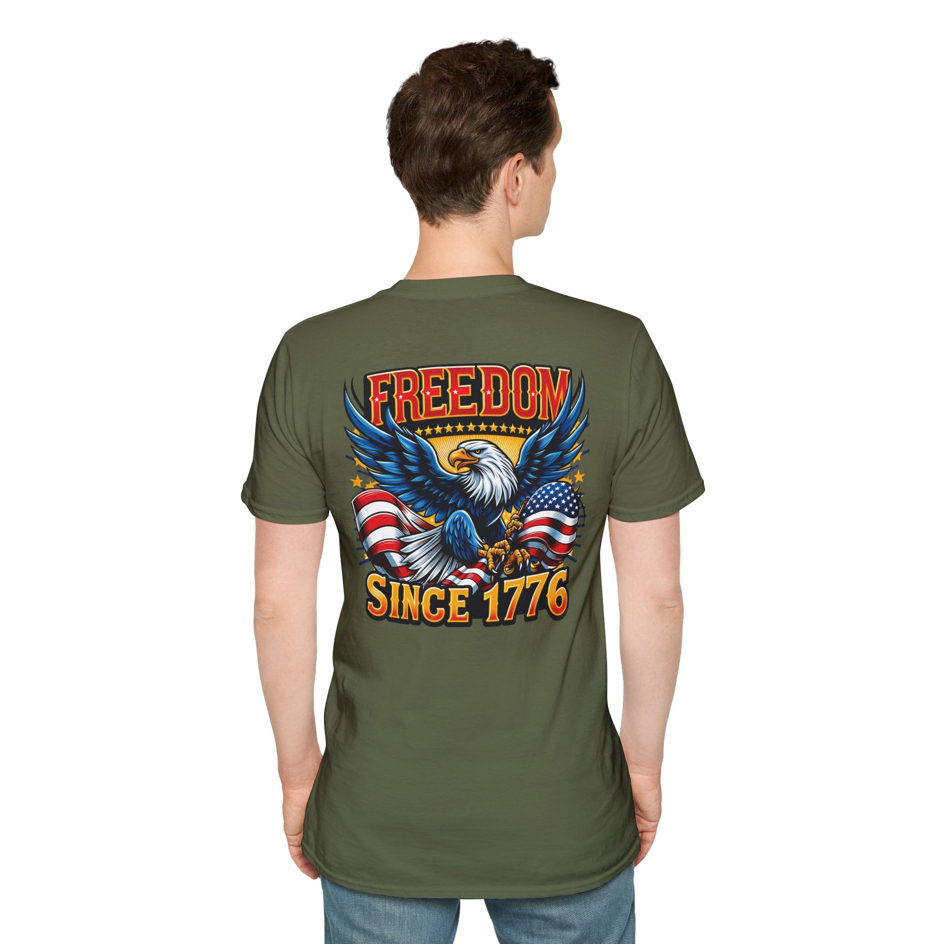 Freedom Since 1776 Graphic Tee Printify