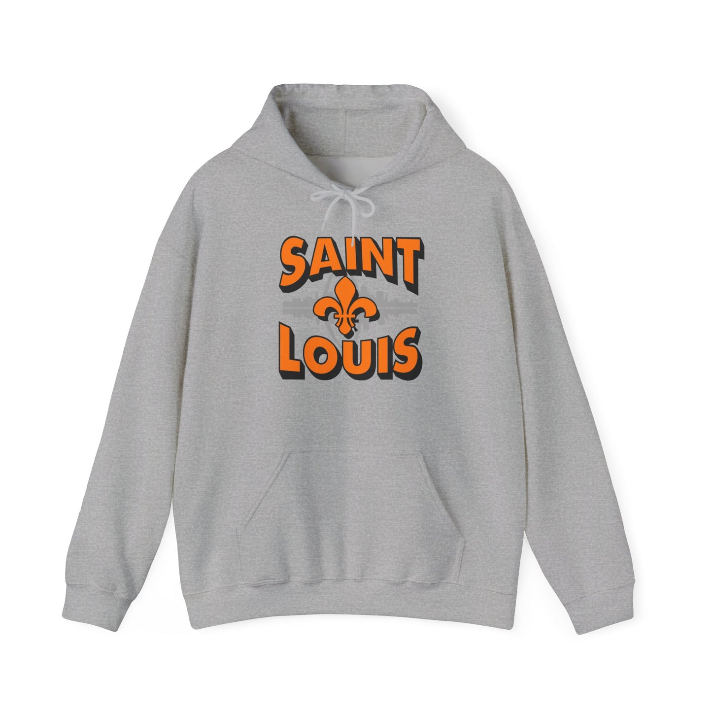 Saint Louis Graphic Hoodie — City Skyline Saint Louis Hoodie