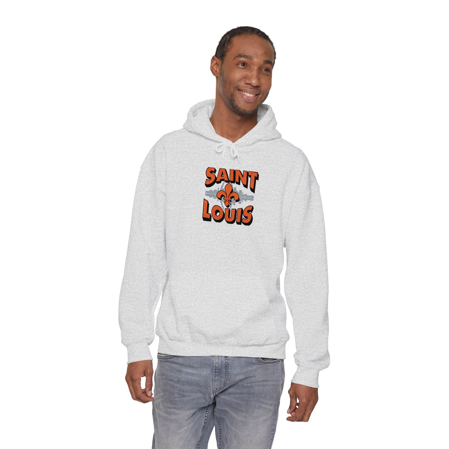 Saint Louis City Skyline Embroidered Hoodie
