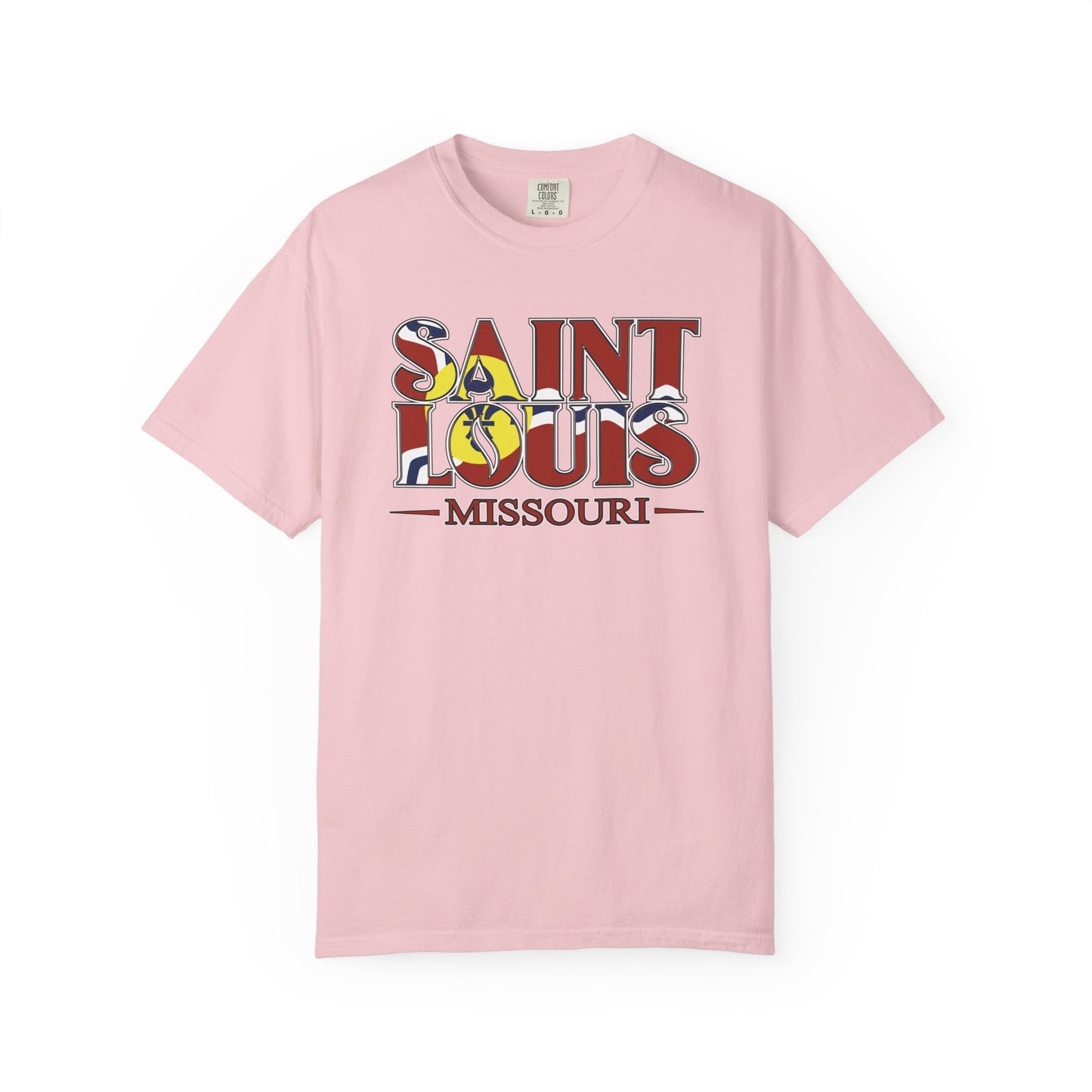 Saint Louis Missouri T-Shirt — Vintage St. Louis Flag Graphic Tee