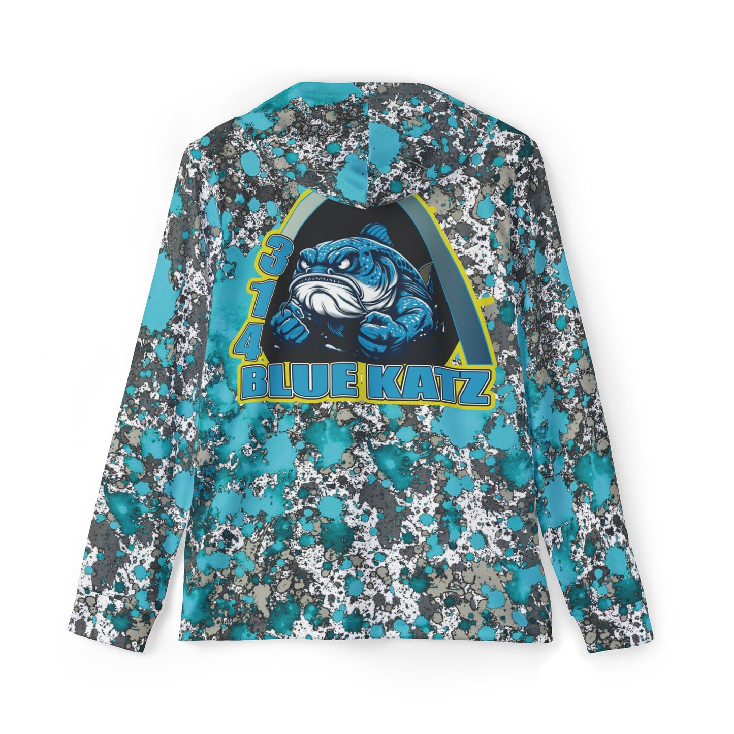 314 Blue Katz fishing Warm-up Hoodie