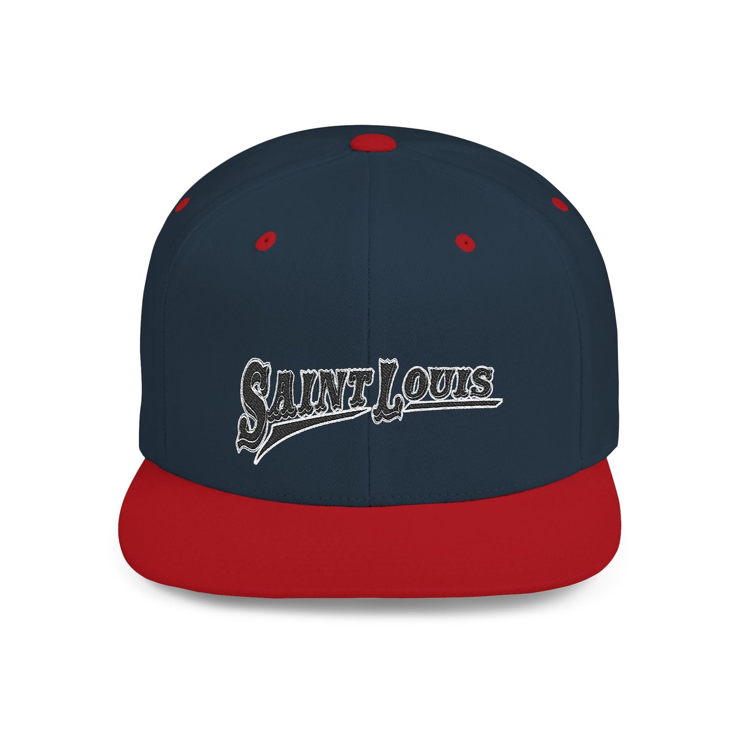 Flat Bill Snapback - Saint Louis Ball Cap Printify