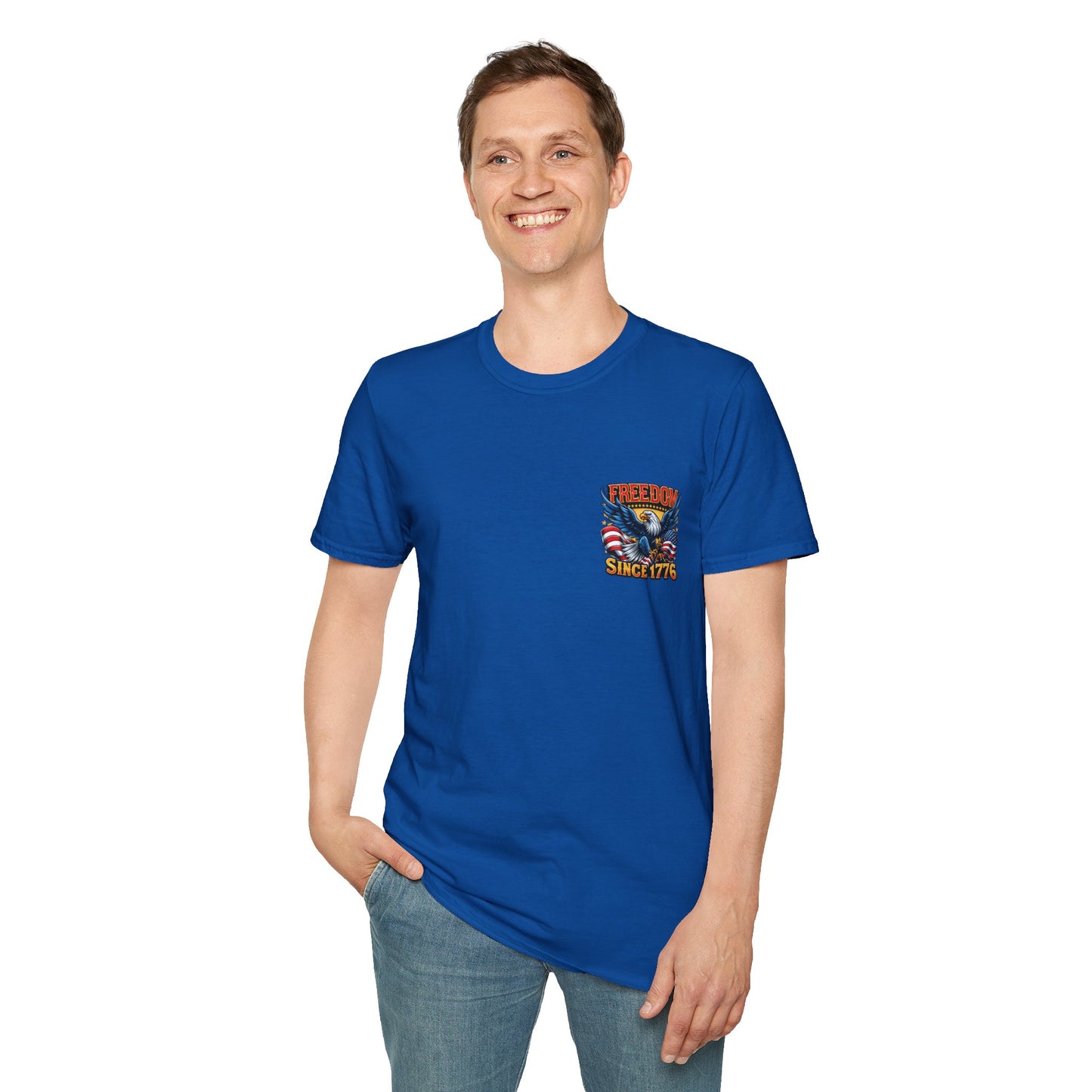 Freedom Since 1776 Graphic Tee Printify
