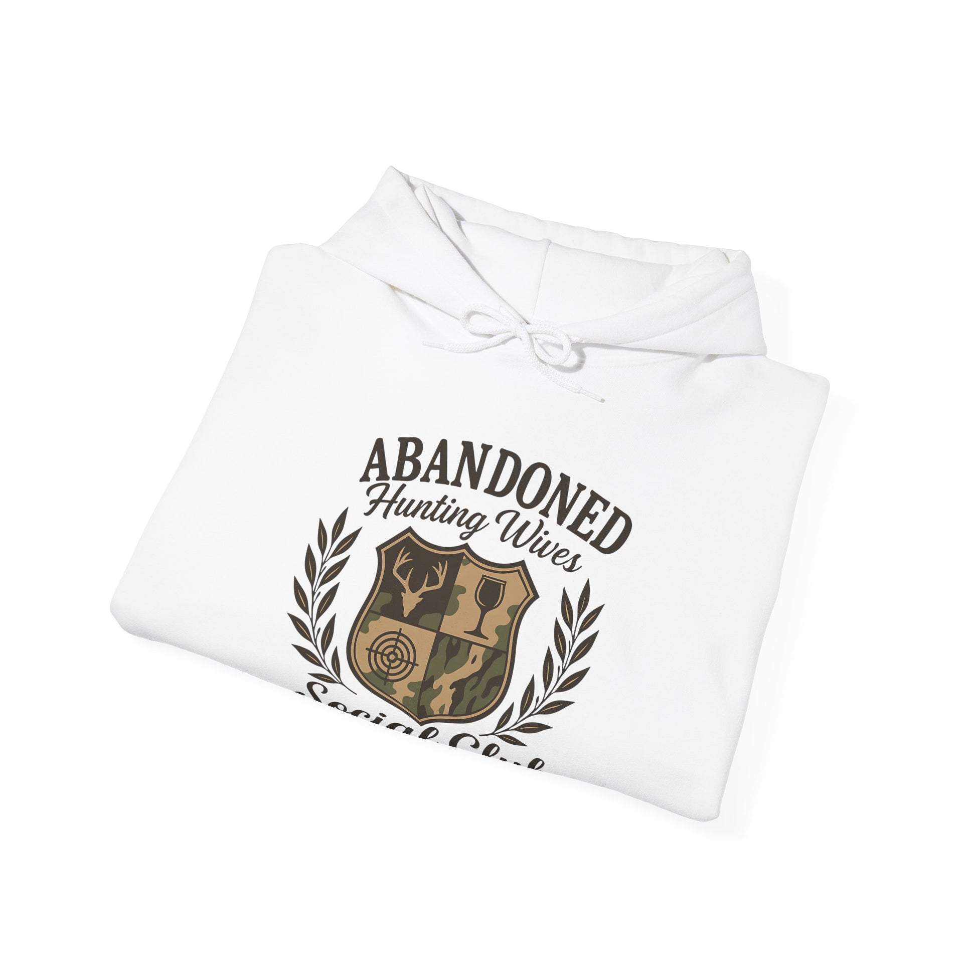 Abandoned Hunters Wives Social Club Hoodie Printify
