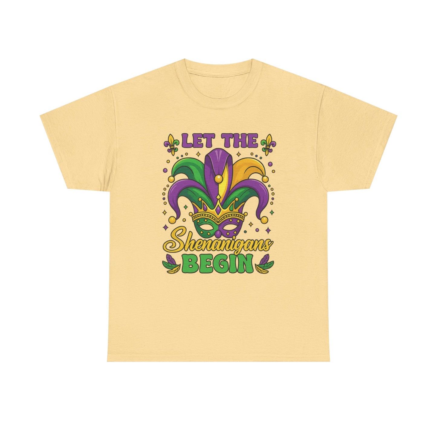 Mardi Gras 'Let The Shenanigans Begin' T-Shirt