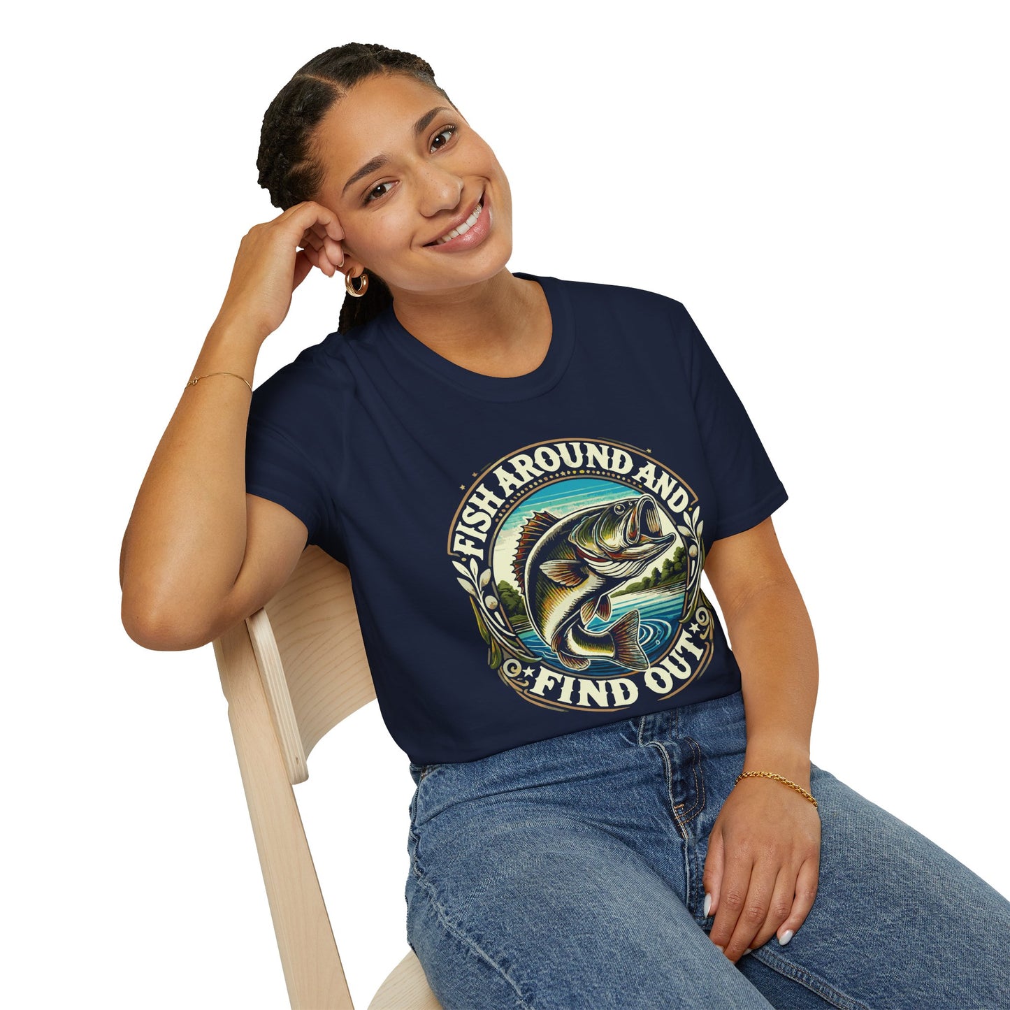 Fish Around And Find out Graphic Tee
