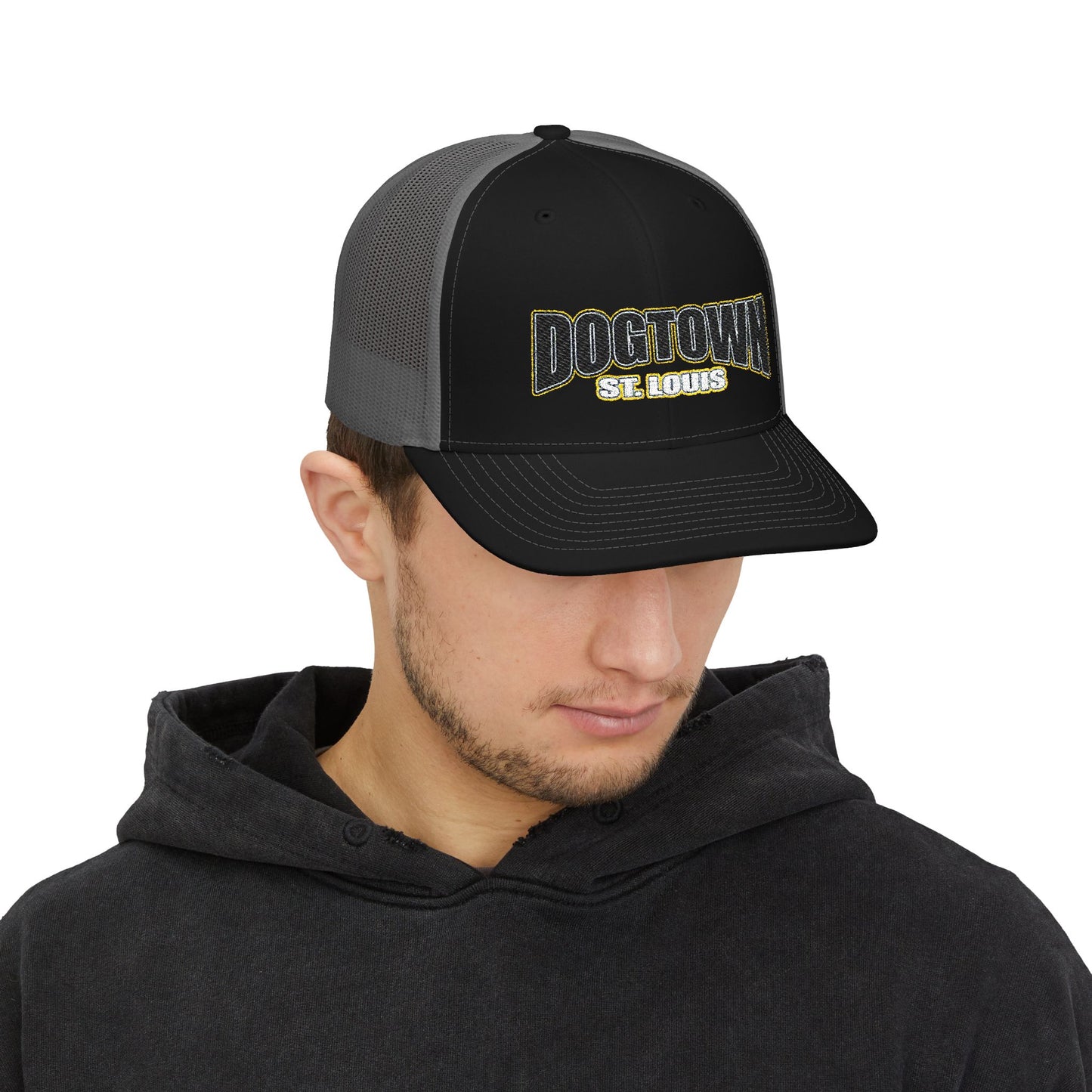 Dogtown Snapback Trucker Cap (Embroidery)