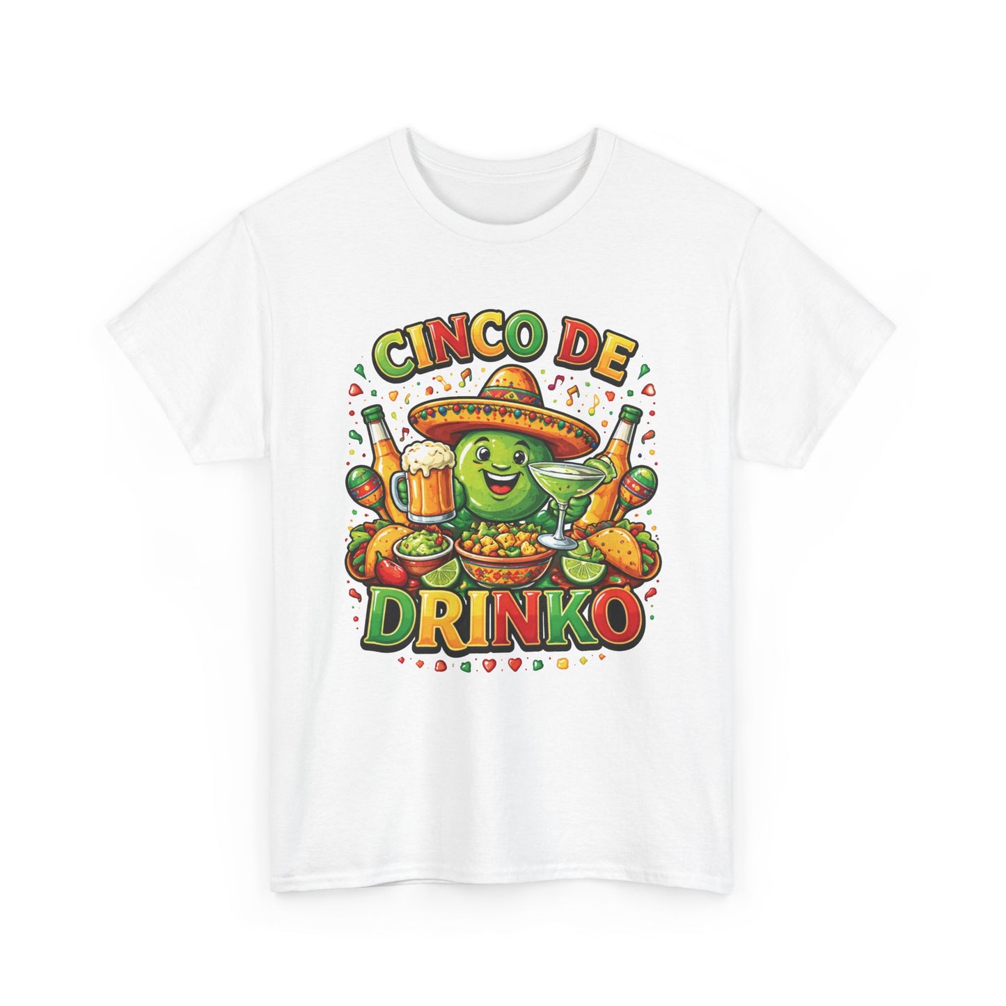 Cinco de Drinko - Festive Cinco De Mayo Tee