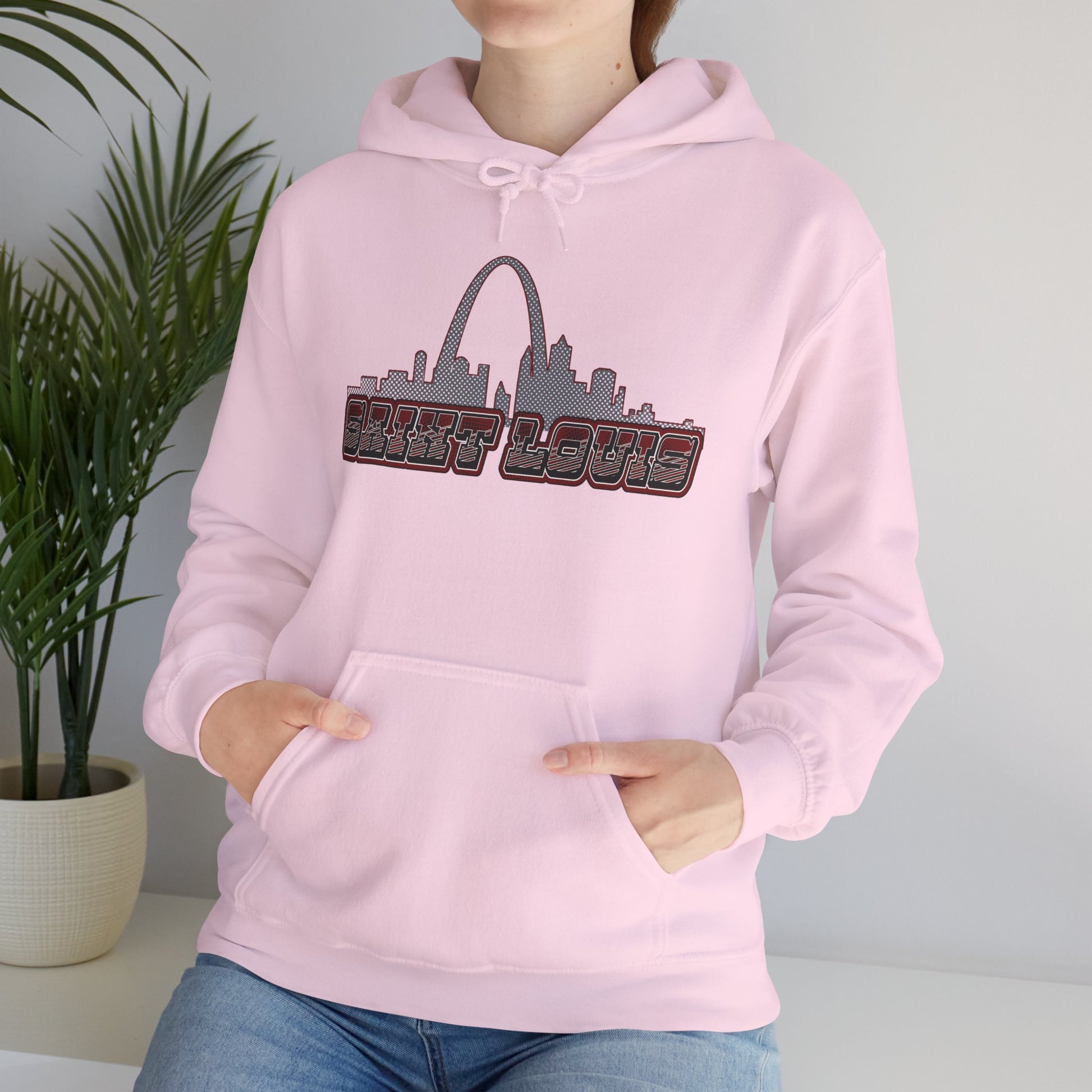 Saint Louis Graphic Hoodie - Unisex Sweatshirt Printify