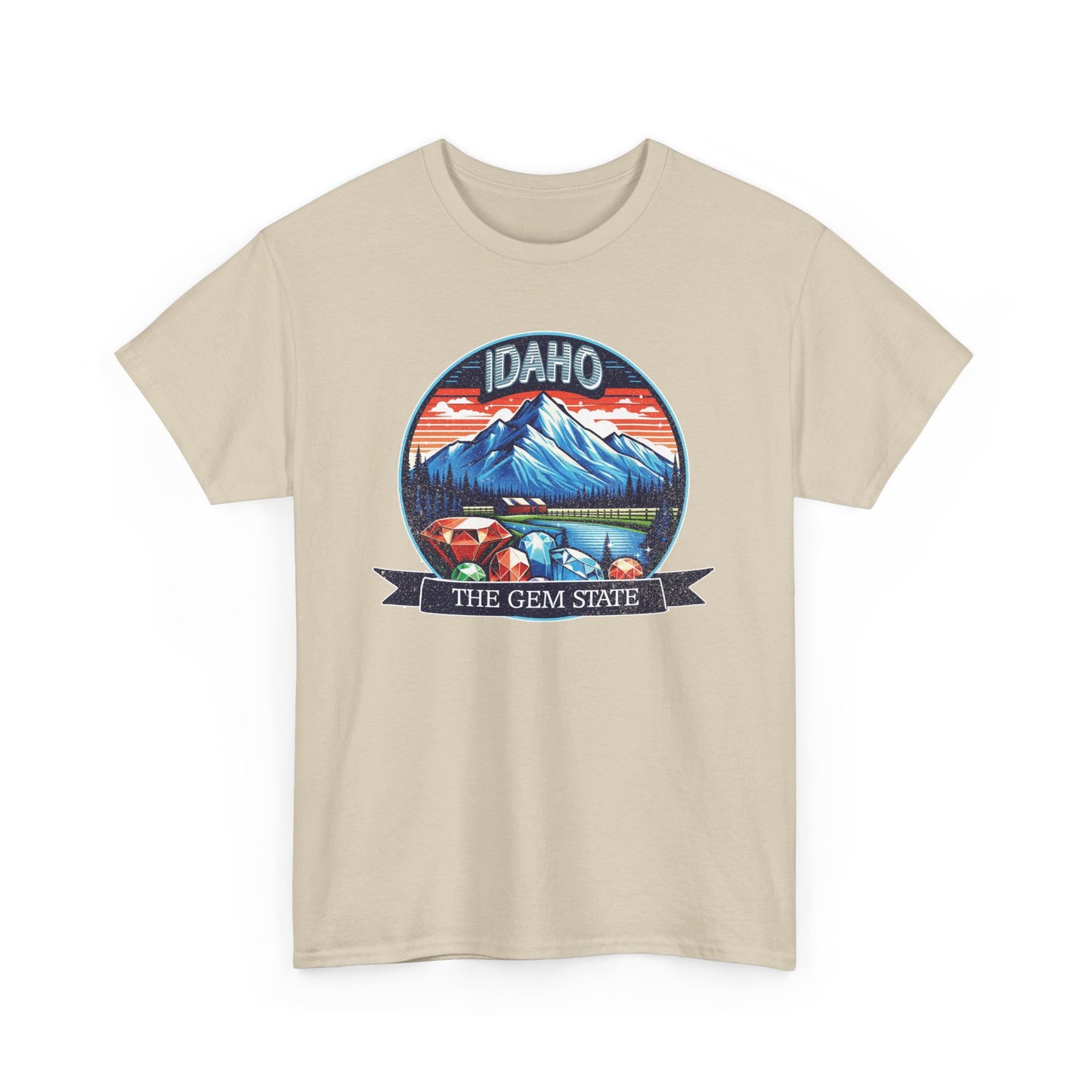 Idaho The Gem State Graphic Tee