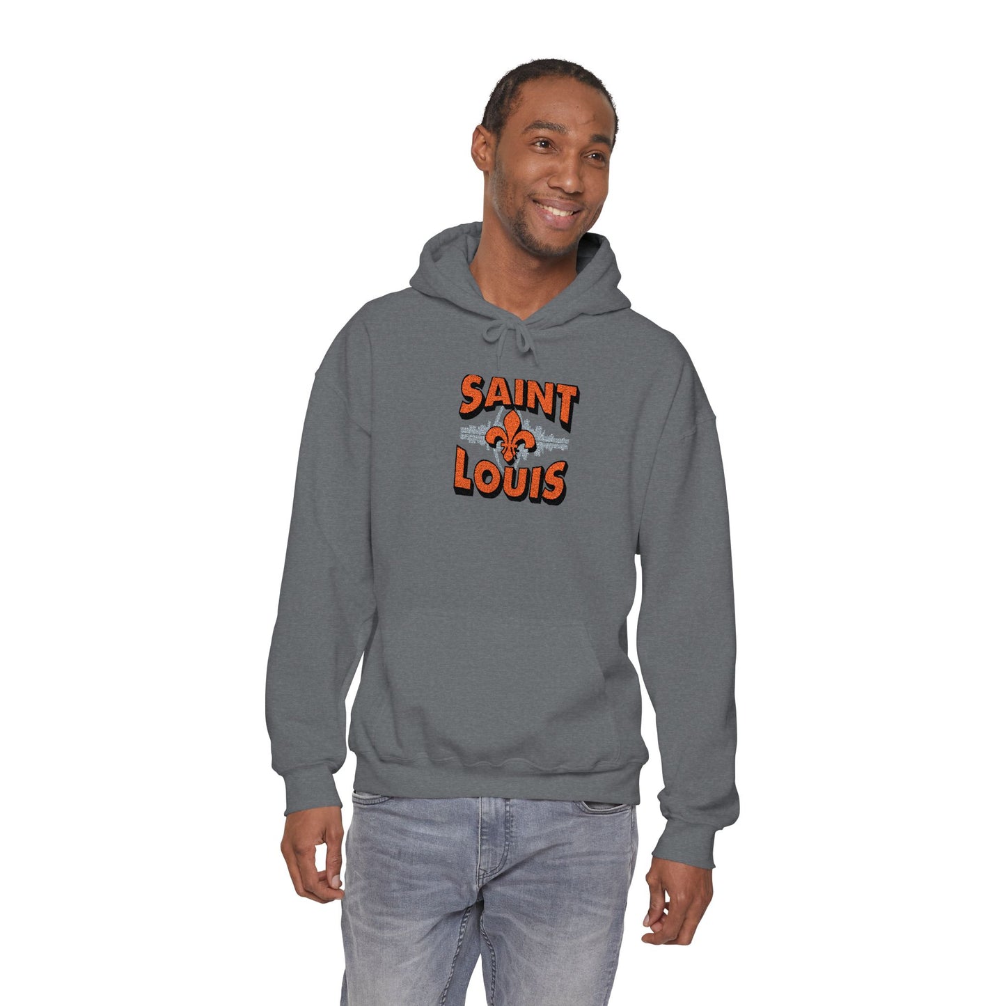 Saint Louis City Skyline Embroidered Hoodie