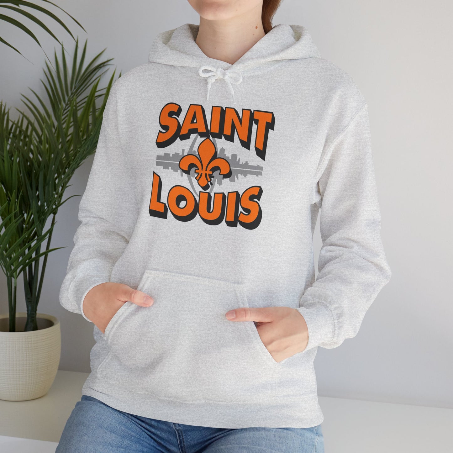 Saint Louis Graphic Hoodie — City Skyline Saint Louis Hoodie