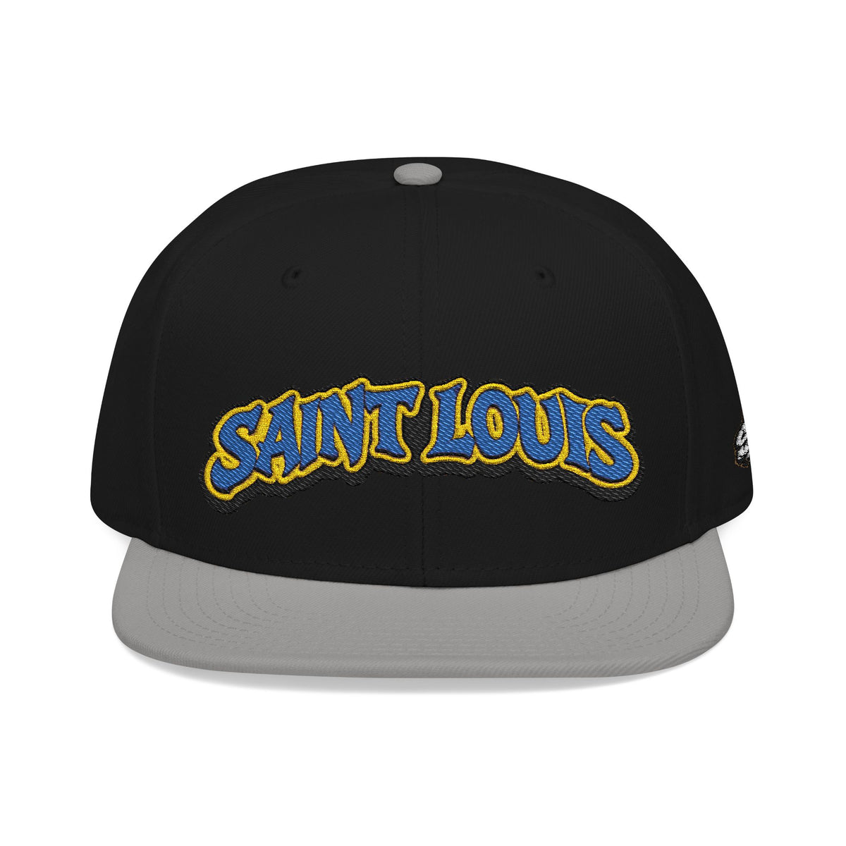 St. Louis Embroidered Snapback Hat — Retro Script Logo Cap