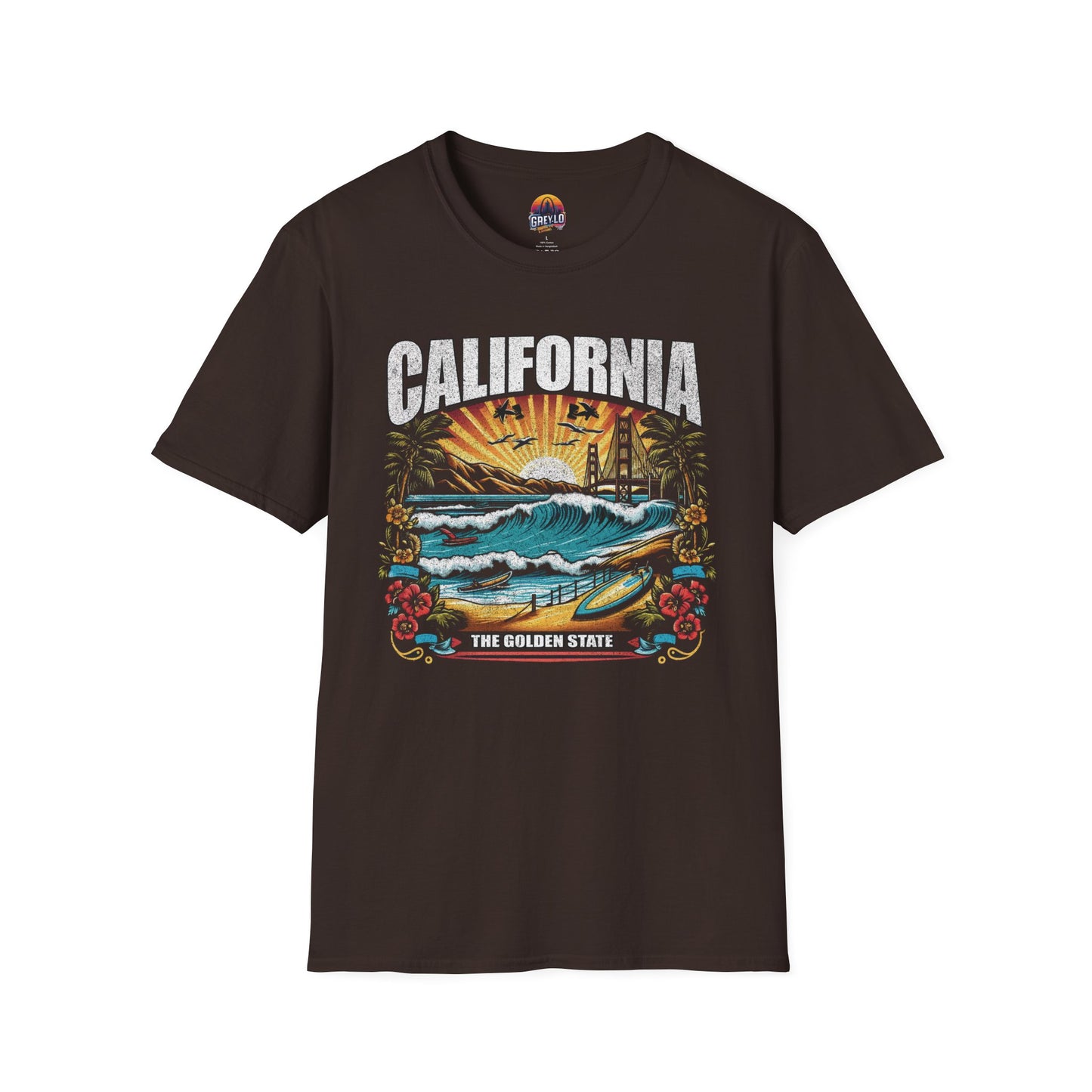 California The Golden State Graphic Tee