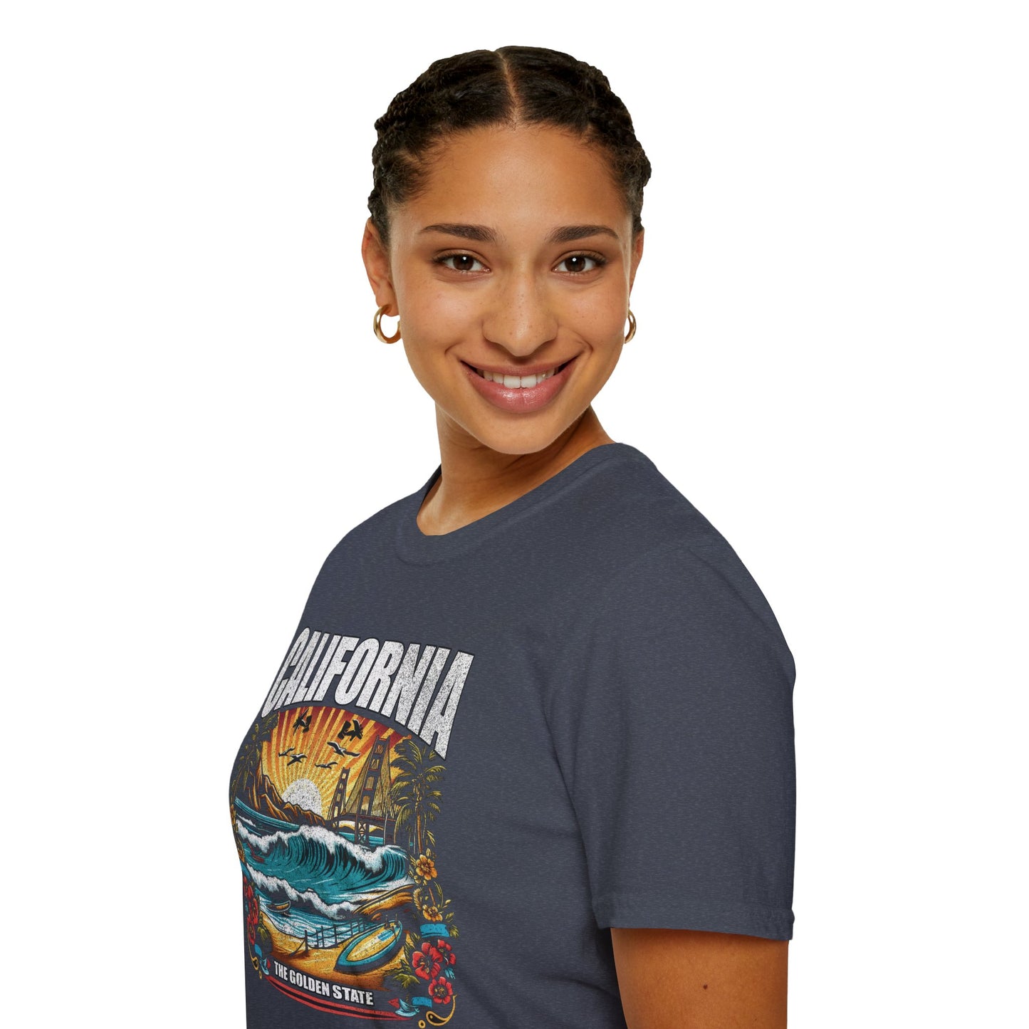 California The Golden State Graphic Tee