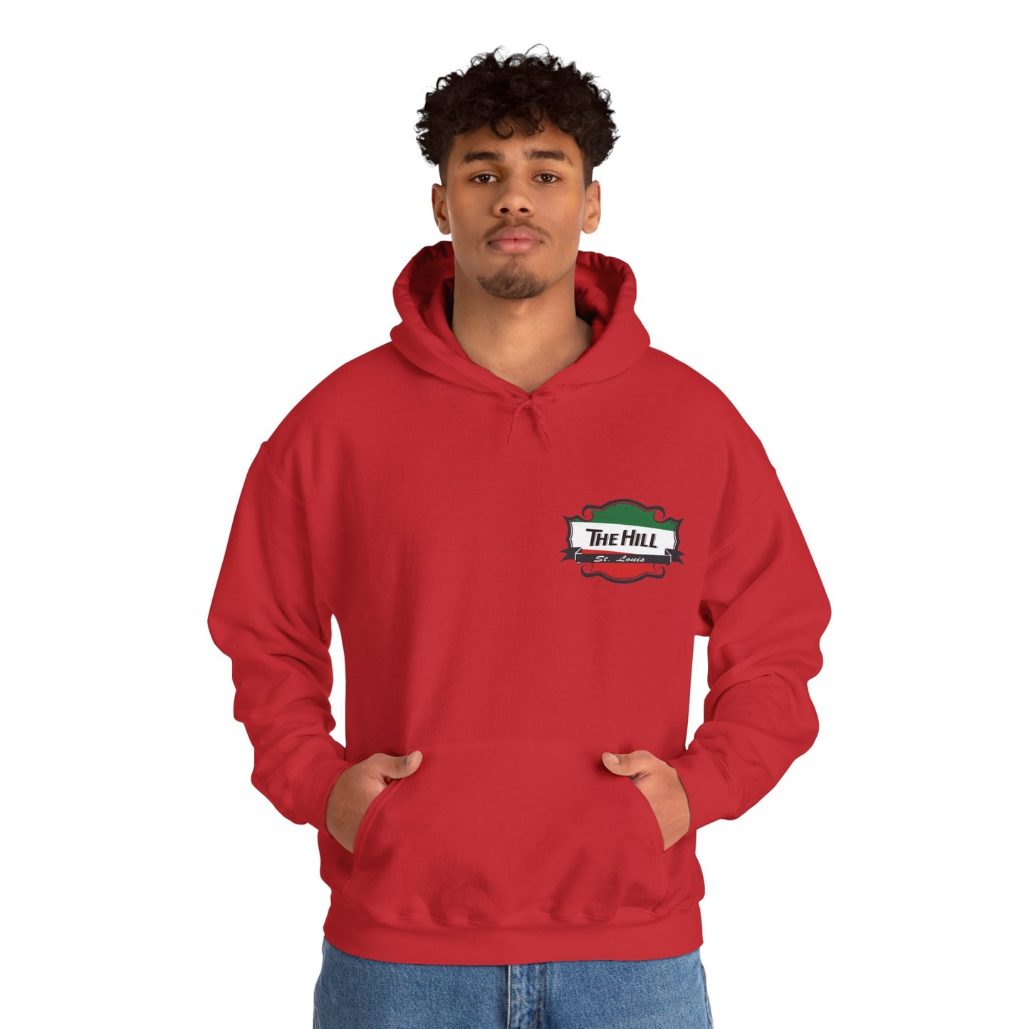 The Hill St. Louis Front & Back Hoodie Printify