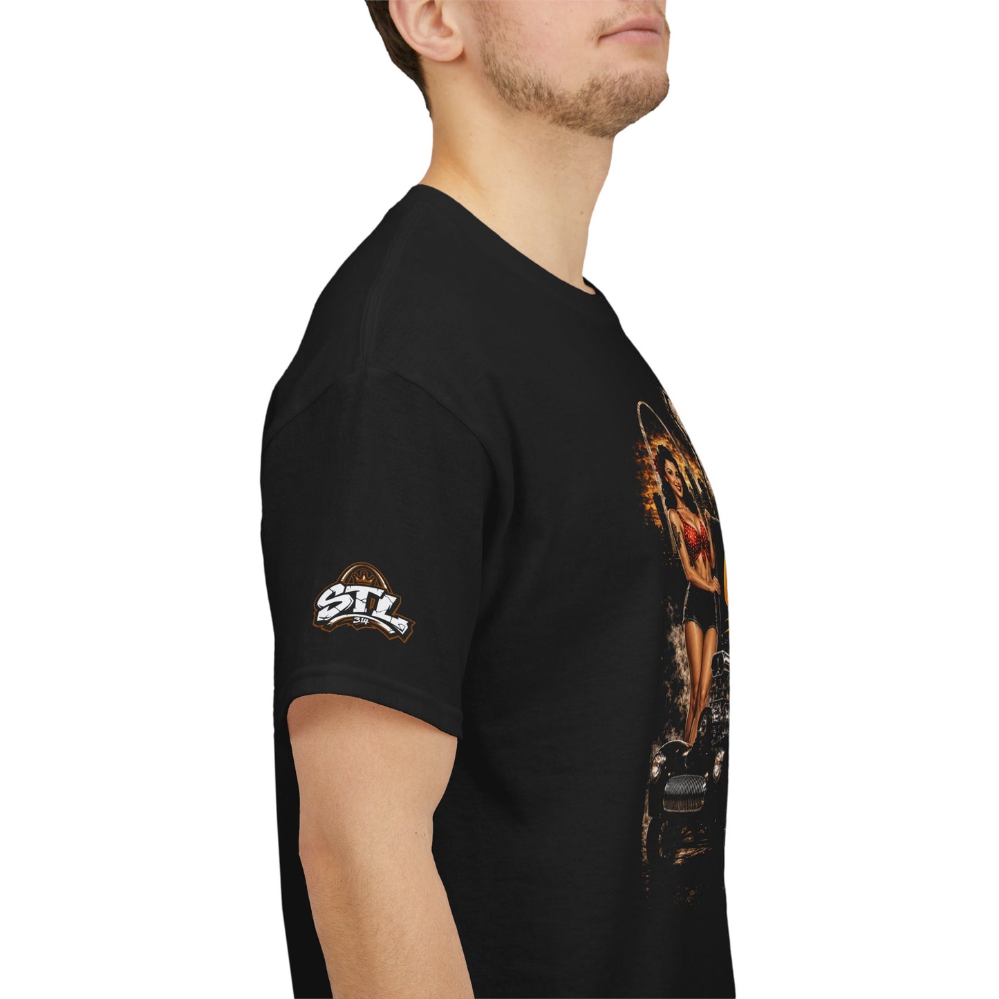 Route 66 Classic Truck T-Shirt — Retro Cruiser & Pinup Garage Tee