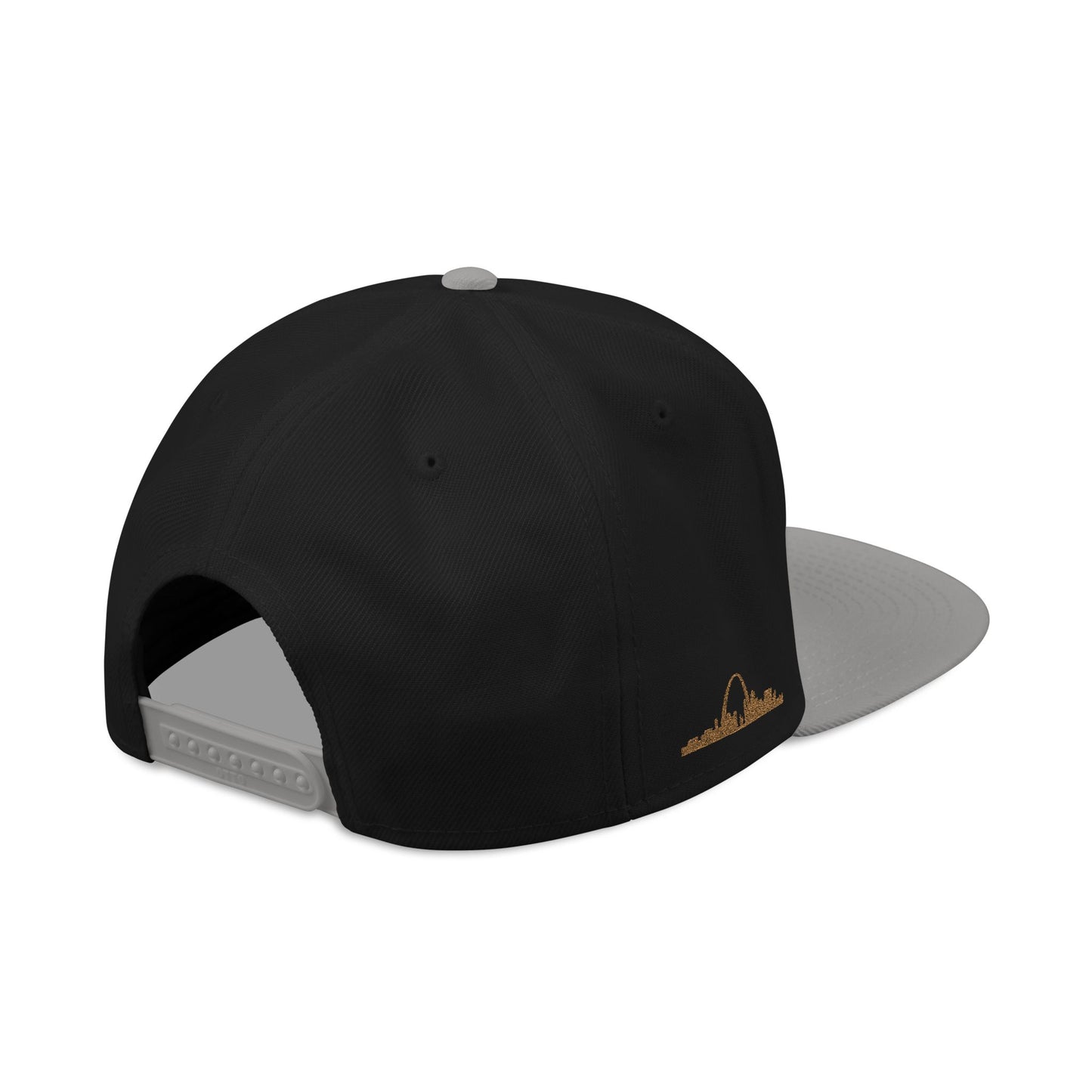 Embroidered Snapback Hat — STL Logo with The Hill Flag  and Saint Louis Flag