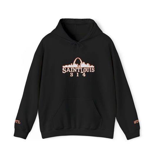 St. Louis Skyline Embroidered Hoodie