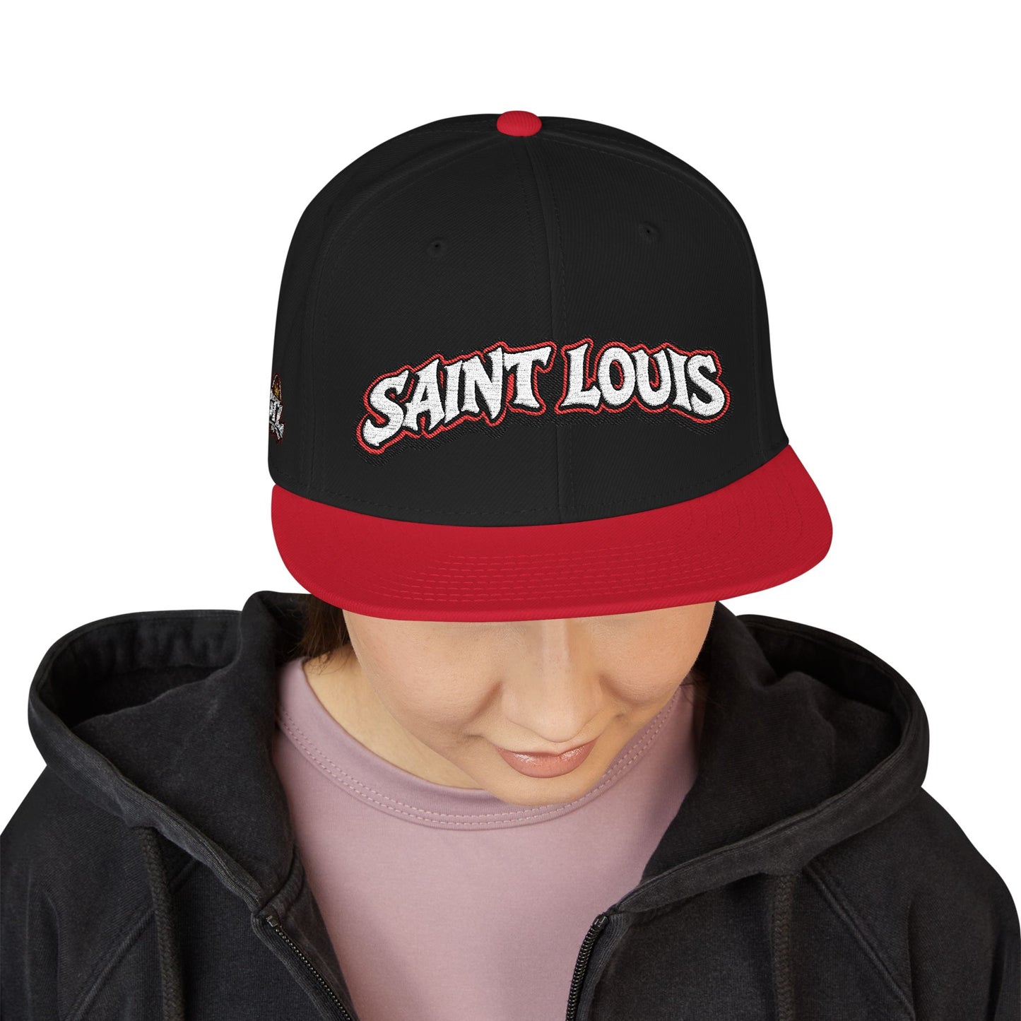 Snapback Hat — ‘St. Louis’ Embroidered Streetwear Cap