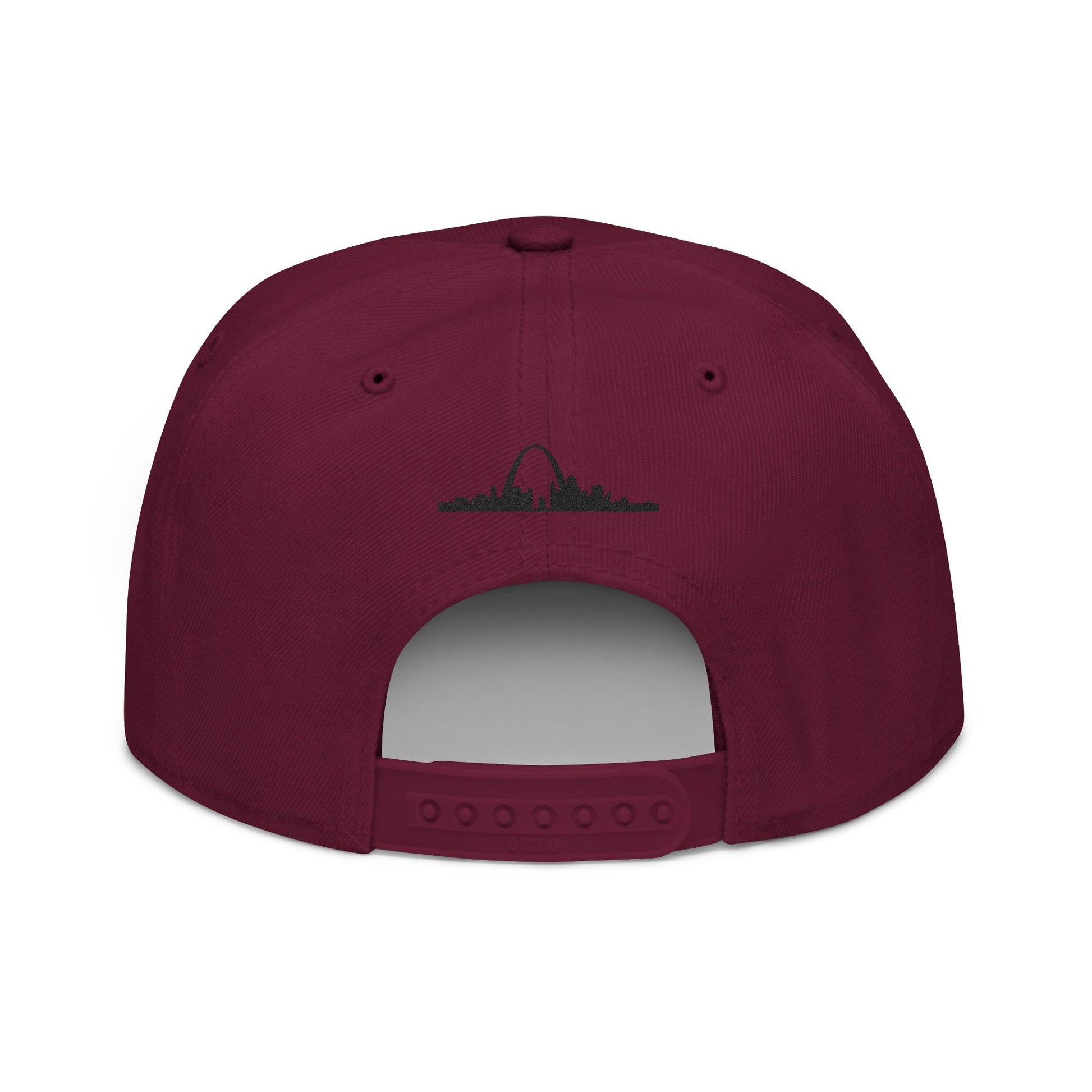 Embroidered Snapback-Full Front Saint Louis Logo Printify